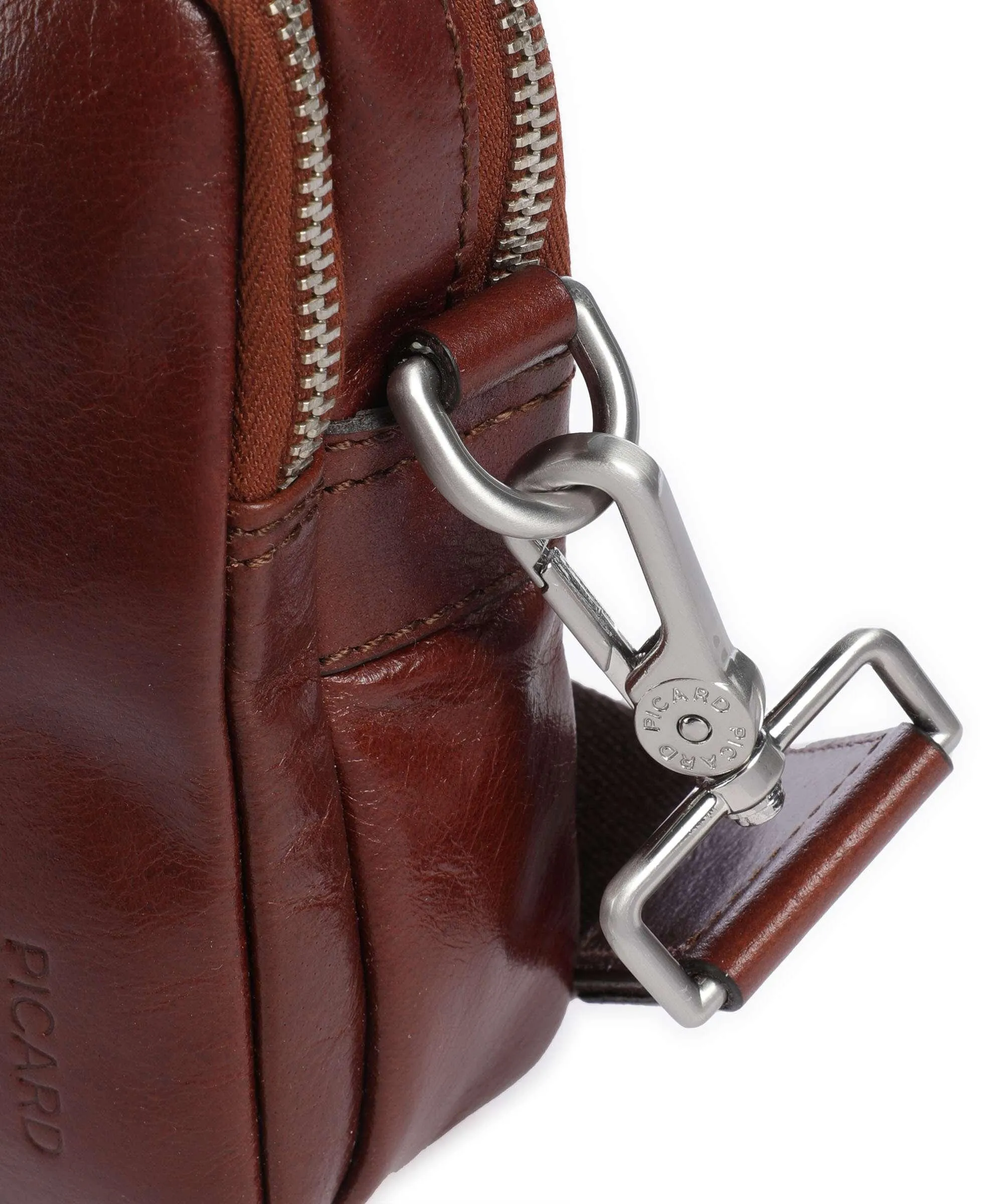  Picard Buddy Borsa a tracolla pelle di bufalo d'acqua cognac  
