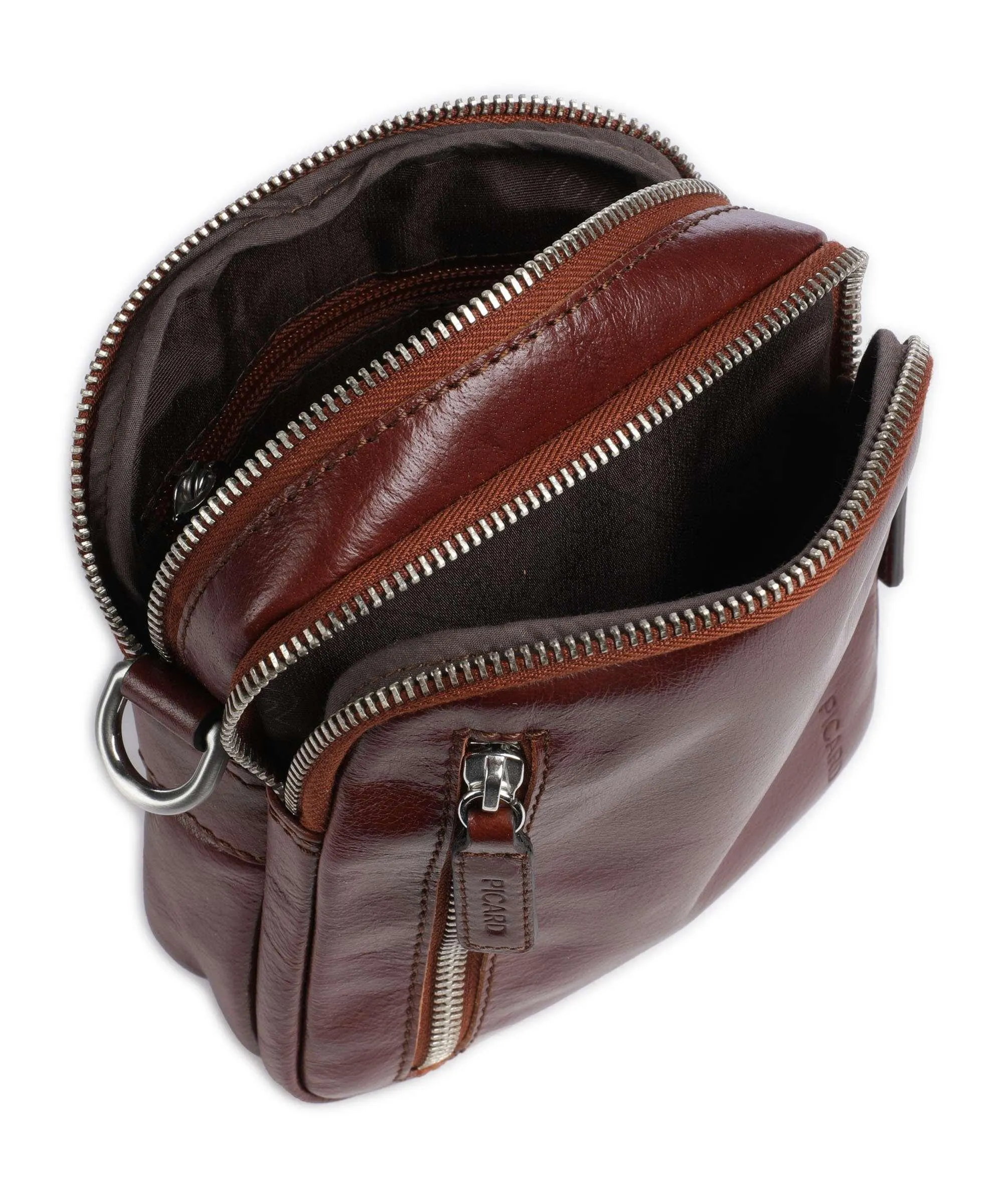  Picard Buddy Borsa a tracolla pelle di bufalo d'acqua cognac  