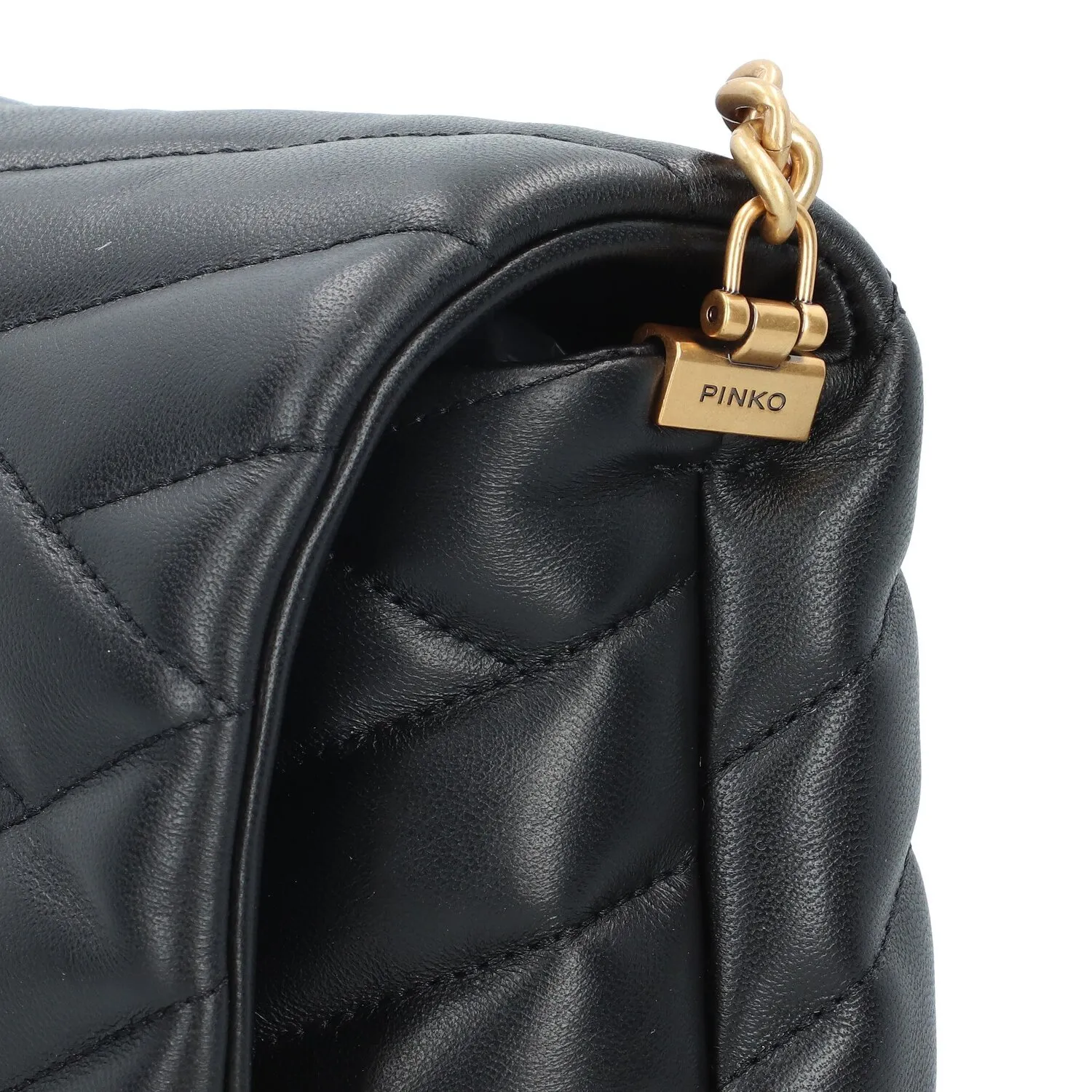 PINKO Love Click Borsa a tracolla Pelle 28 cm