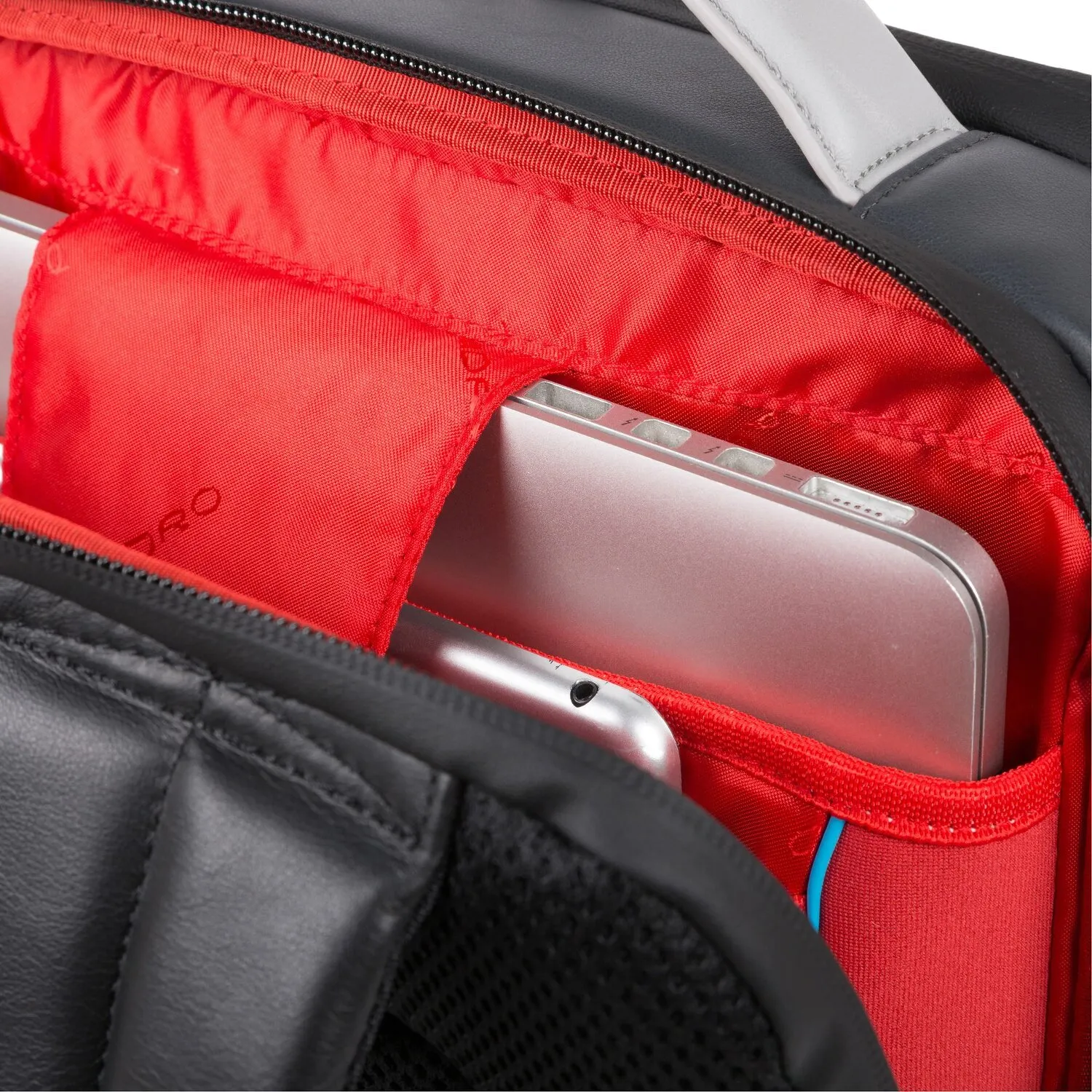 Piquadro Zaino Urban in pelle 41 cm Scomparto per laptop