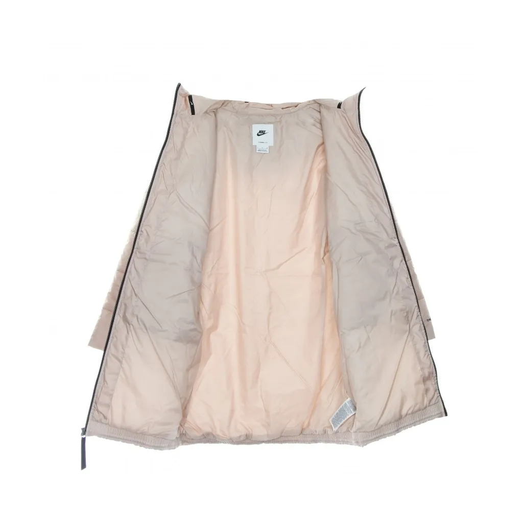 piumino lungo donna w therma fit repel classic hooded parka PINK OXFORD/BLACK/WHITE