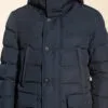 Piumino lungo semilucido e mosso BAYLON DEKKER