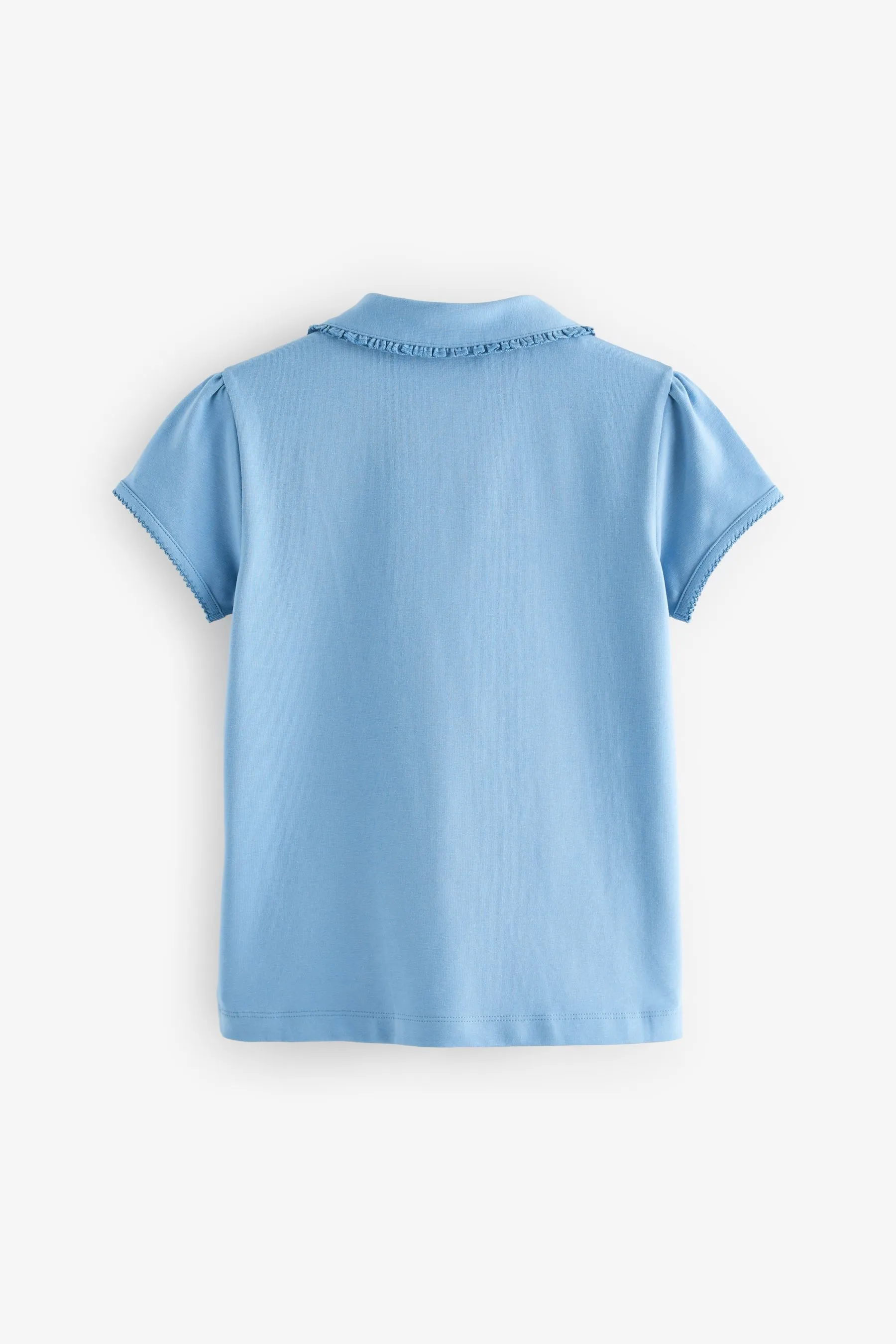 Polo da scuola con colletto a Stretch in cotone 2 confezione (3-16anni)    