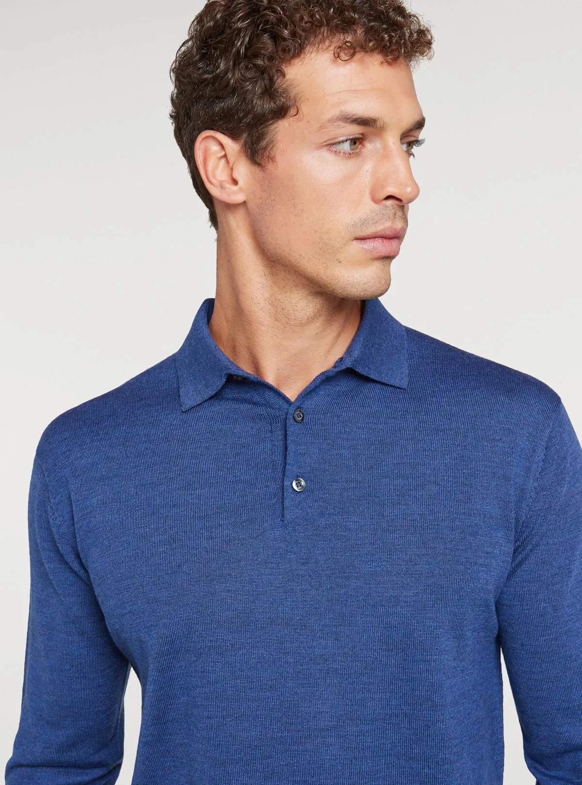   Polo in pura lana merino      