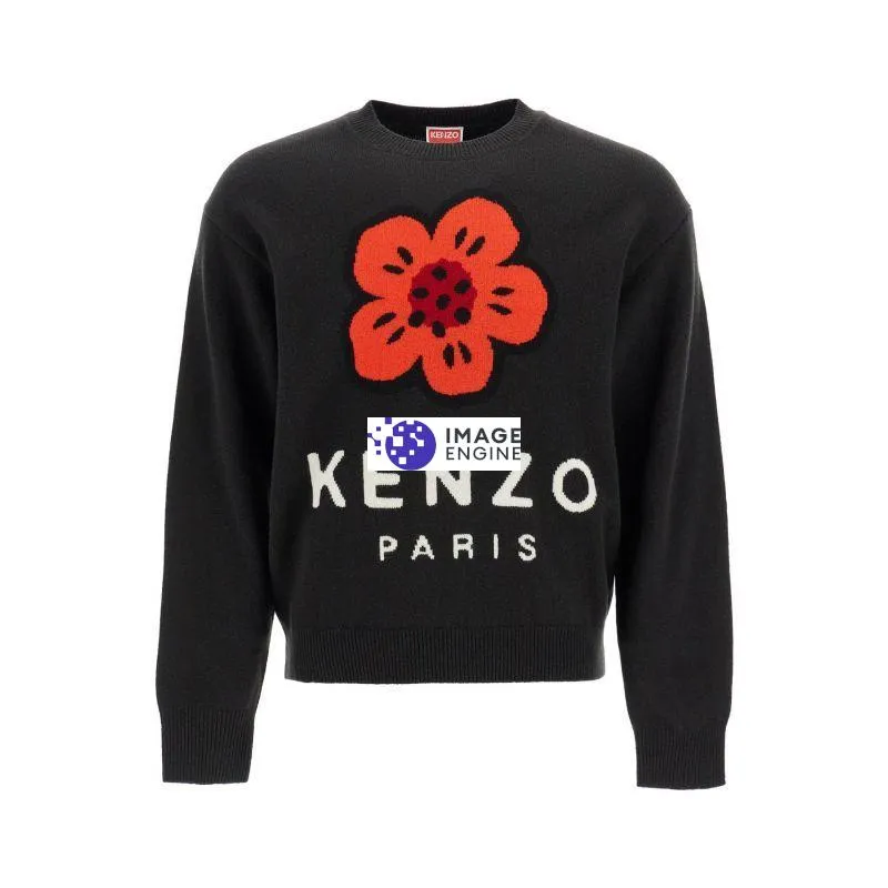 Pullover in lana Boke Flower