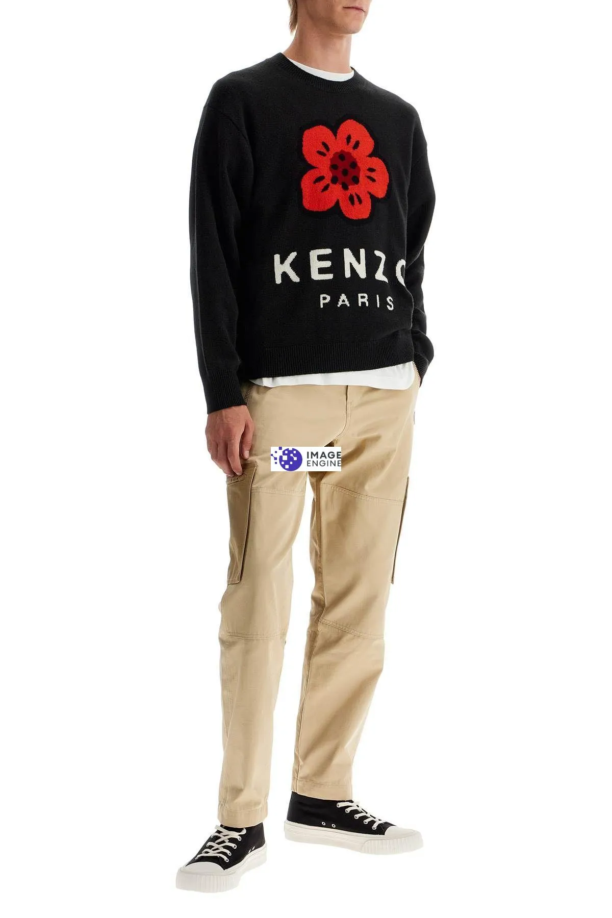 Pullover in lana Boke Flower