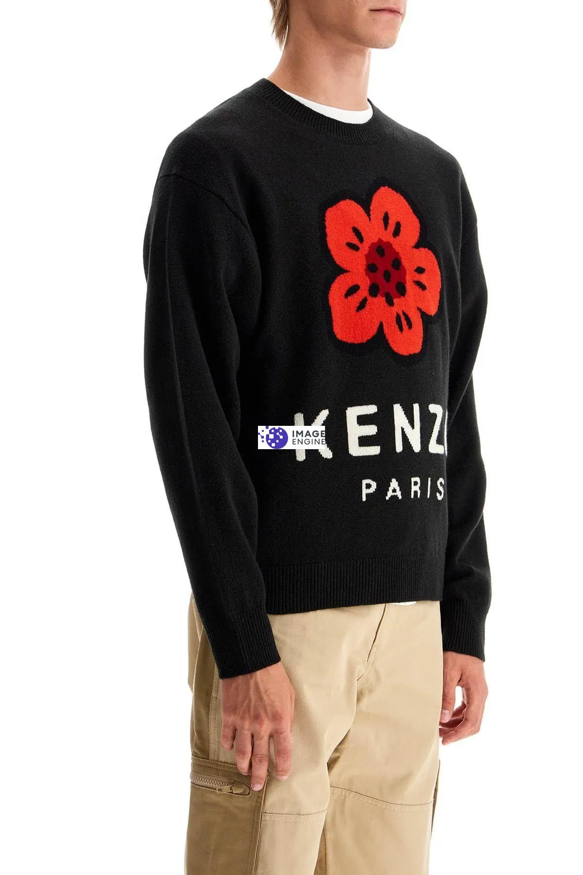 Pullover in lana Boke Flower