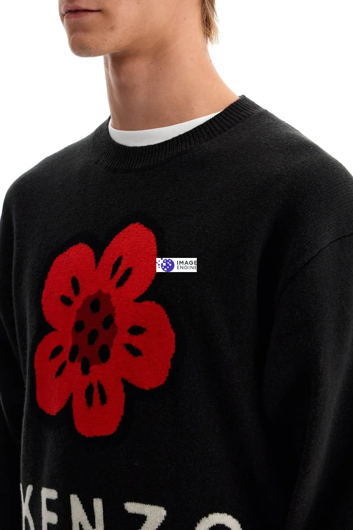 Pullover in lana Boke Flower
