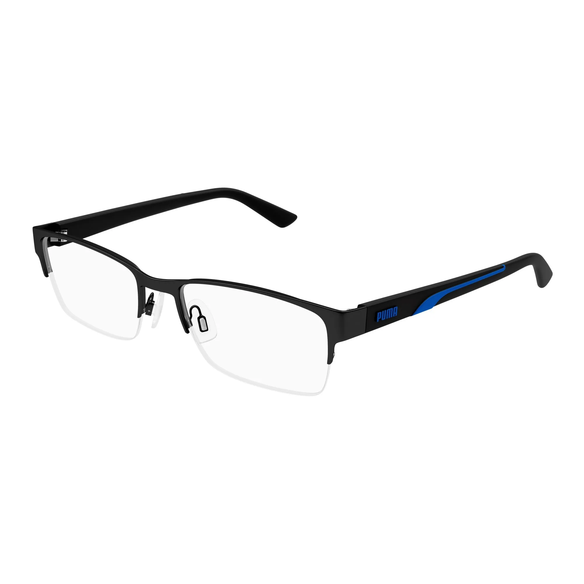   Puma PU0472O - 002 Nero | Occhiale Da Vista Uomo 