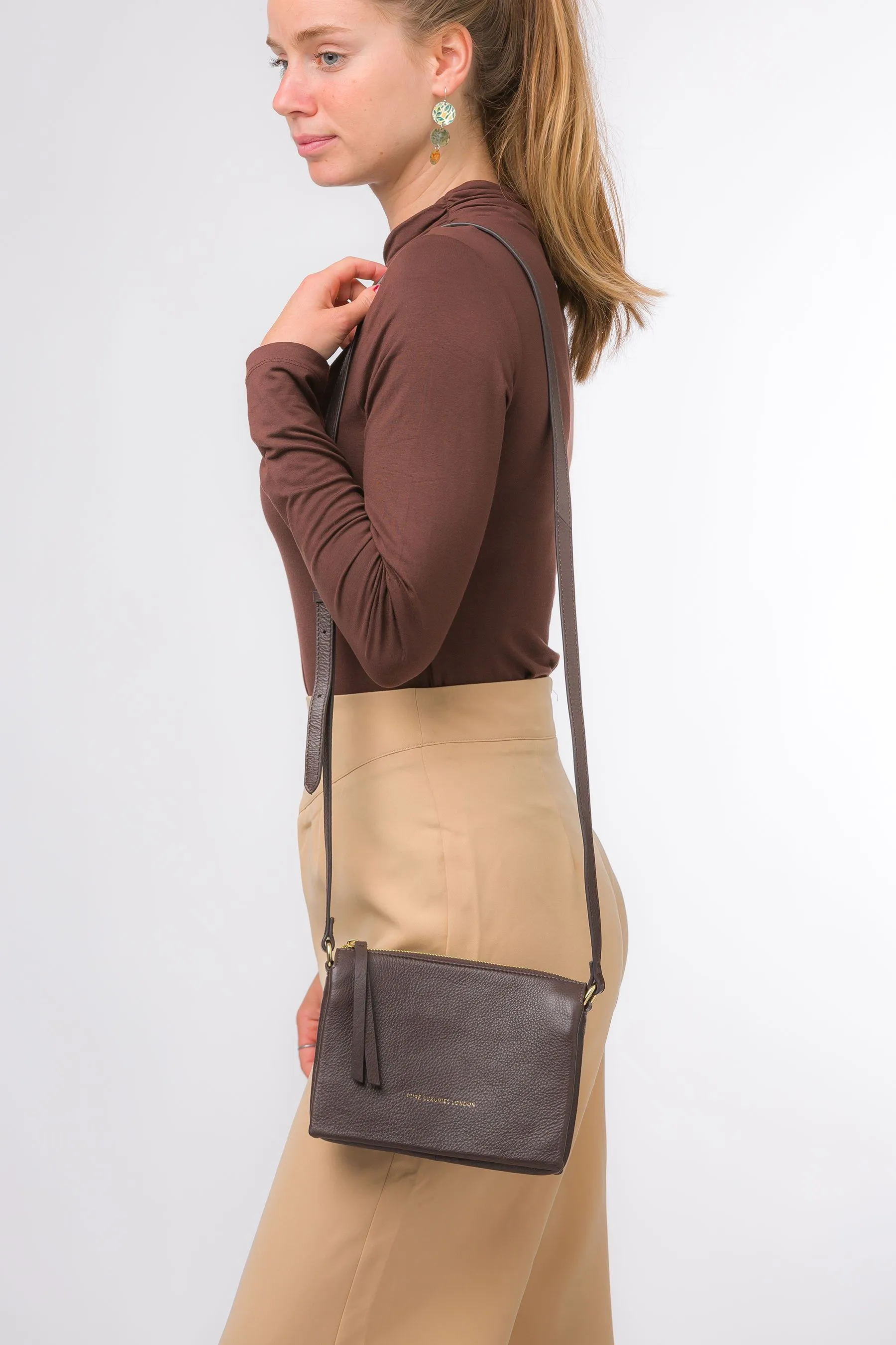 Pure Luxuries London - Niki - Borsa a tracolla in pelle nappa