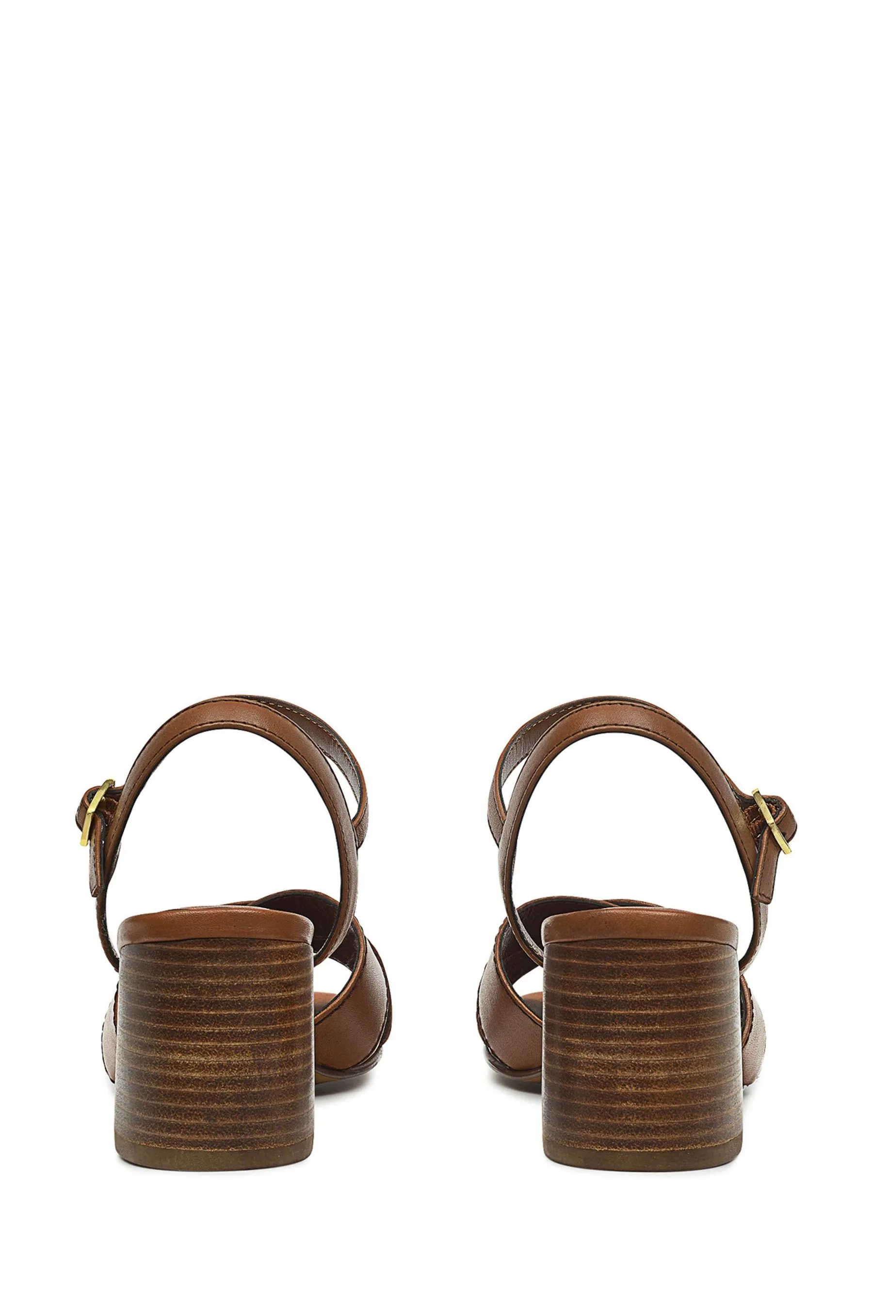 Radley London - Cherry Garden Pier Marrone - Sandali con tacco largo e incrocio