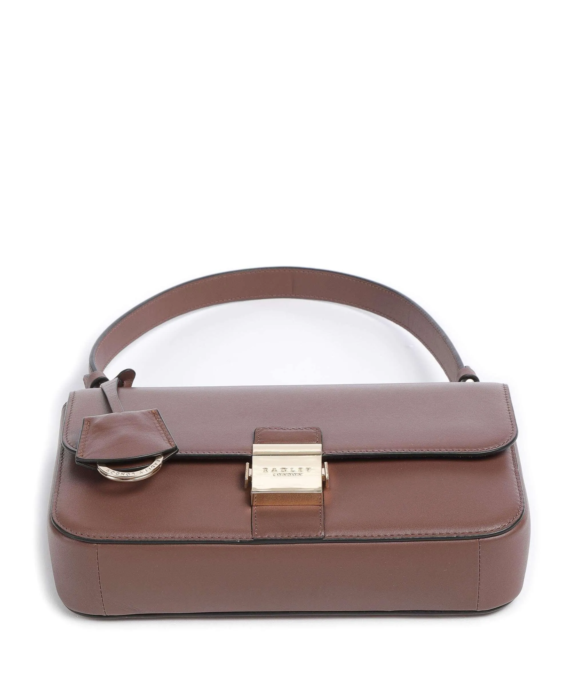  Radley London Hanley Close Borsa a spalla pelle liscia marrone  