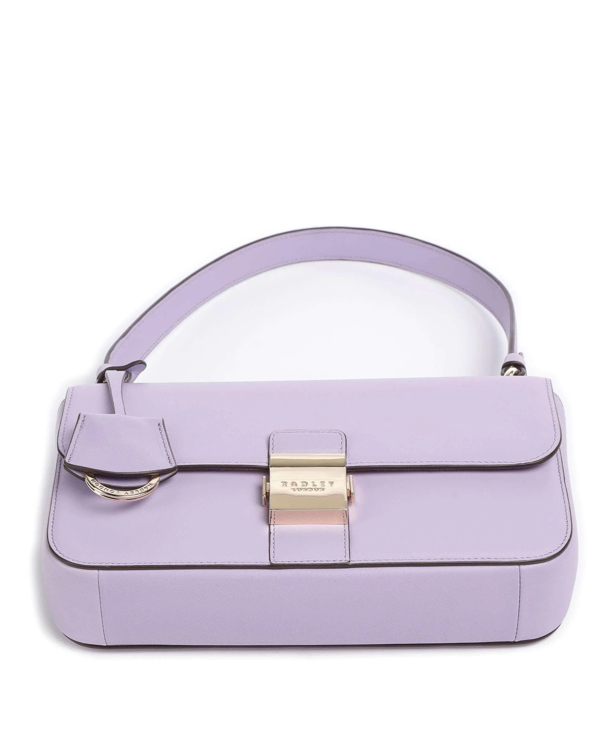  Radley London Hanley Close Borsa a spalla pelle liscia viola  