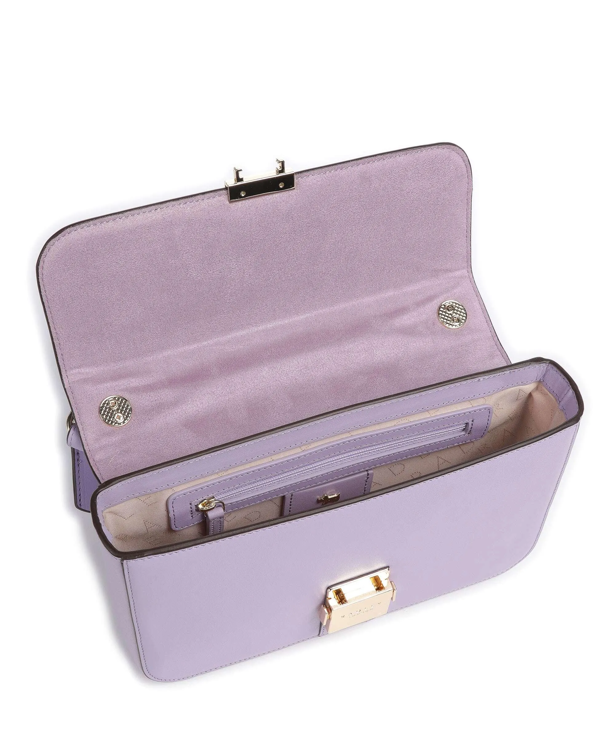  Radley London Hanley Close Borsa a spalla pelle liscia viola  