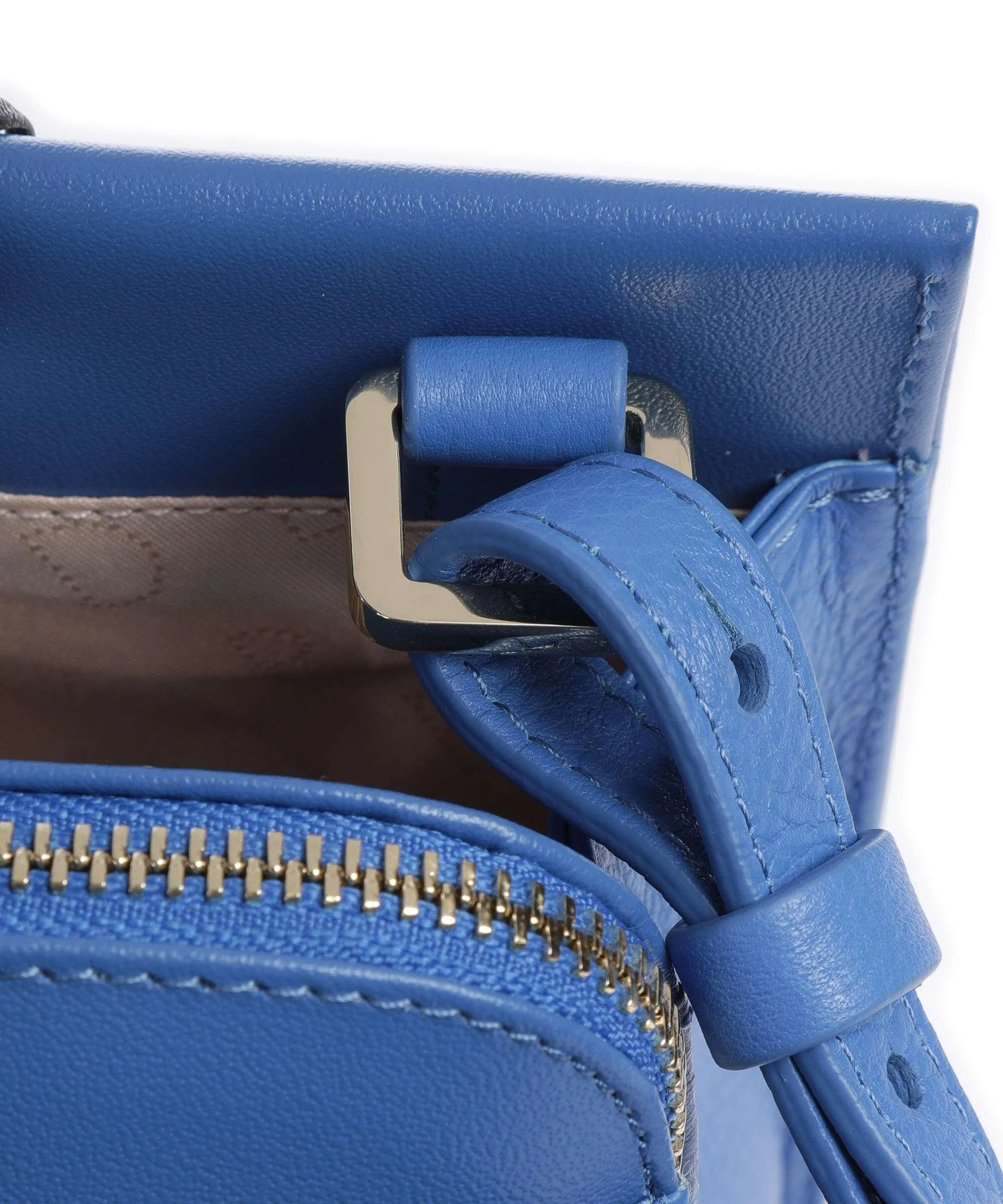  Radley London The World Cup Borsa a mano pelle a grana fine blu  