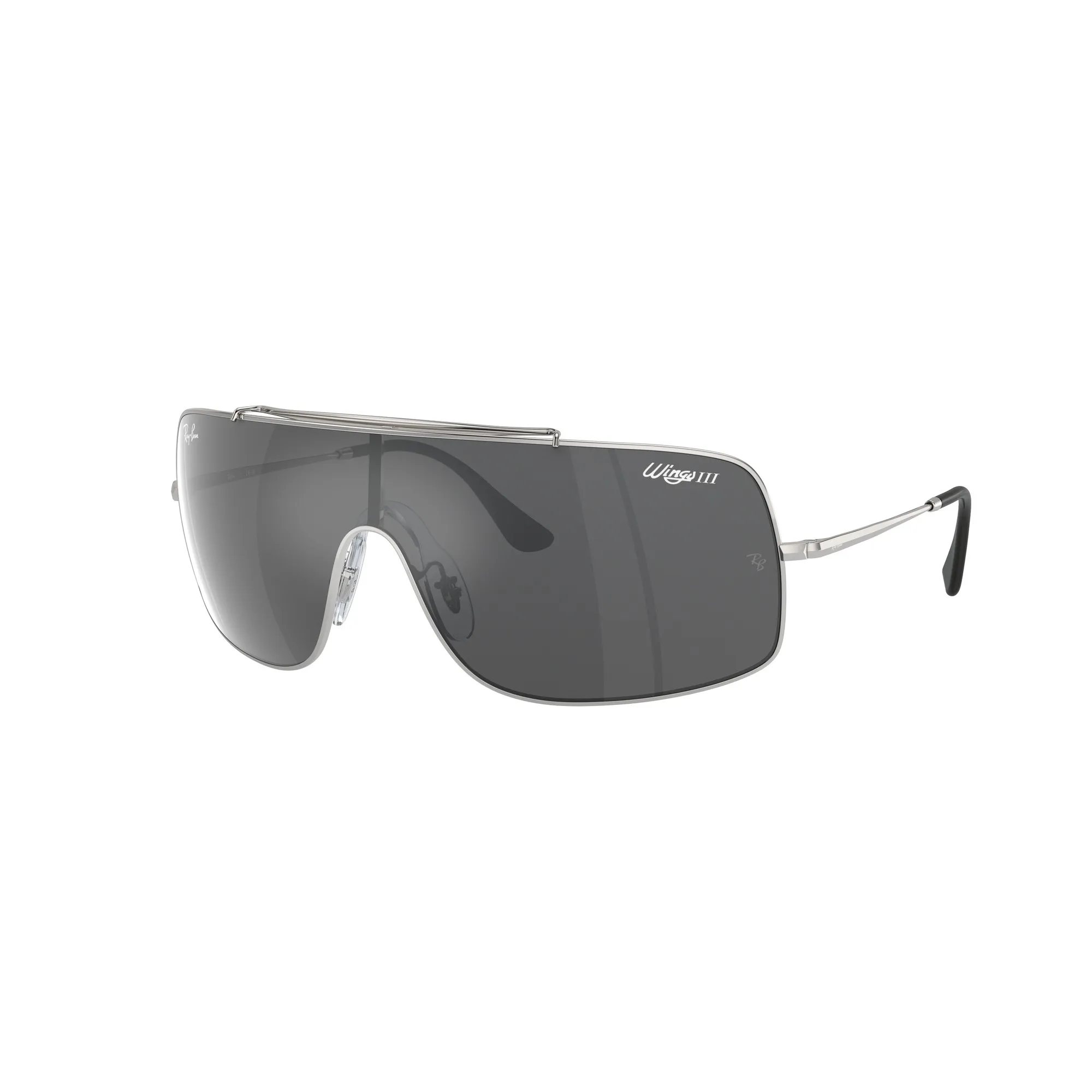   Ray-Ban RB 3897 Wings Iii 003/6G Argento | Occhiale Da Sole Unisex 