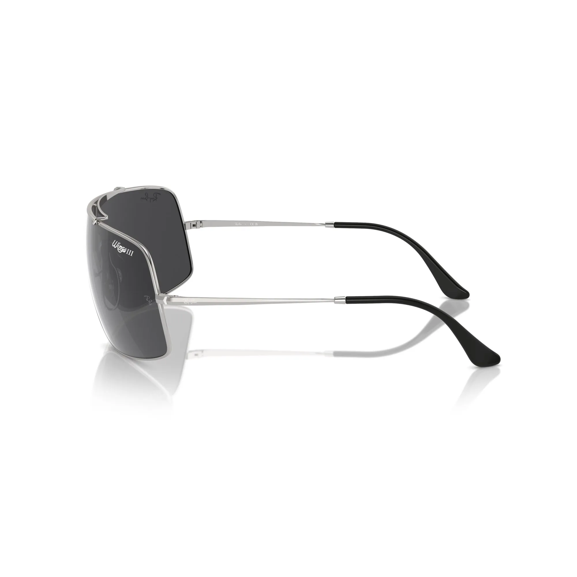   Ray-Ban RB 3897 Wings Iii 003/6G Argento | Occhiale Da Sole Unisex 
