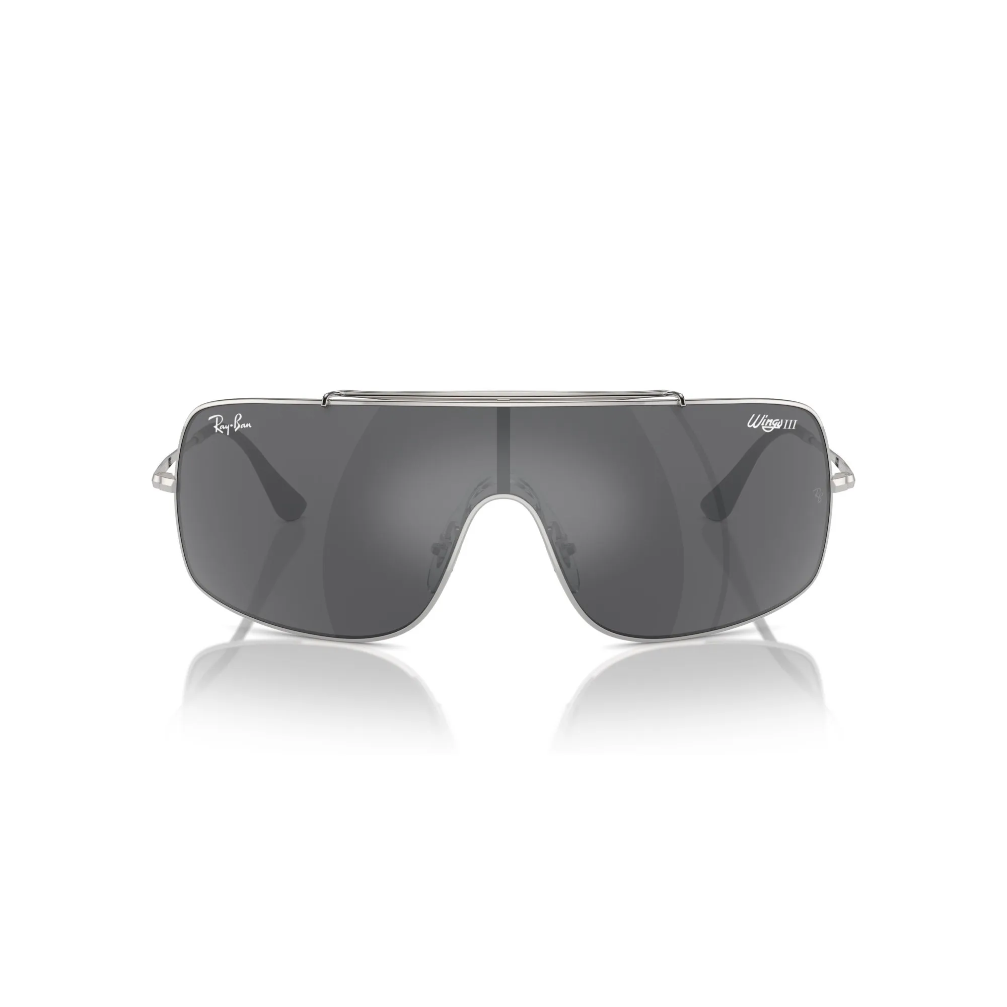   Ray-Ban RB 3897 Wings Iii 003/6G Argento | Occhiale Da Sole Unisex 