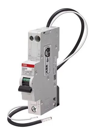 RCBO ABB 2CSR255051R1325 DSE201 B32 AC30 - N Blue, 1P+N, 32A, sensibilità 30mA, Montaggio Guida DIN CE