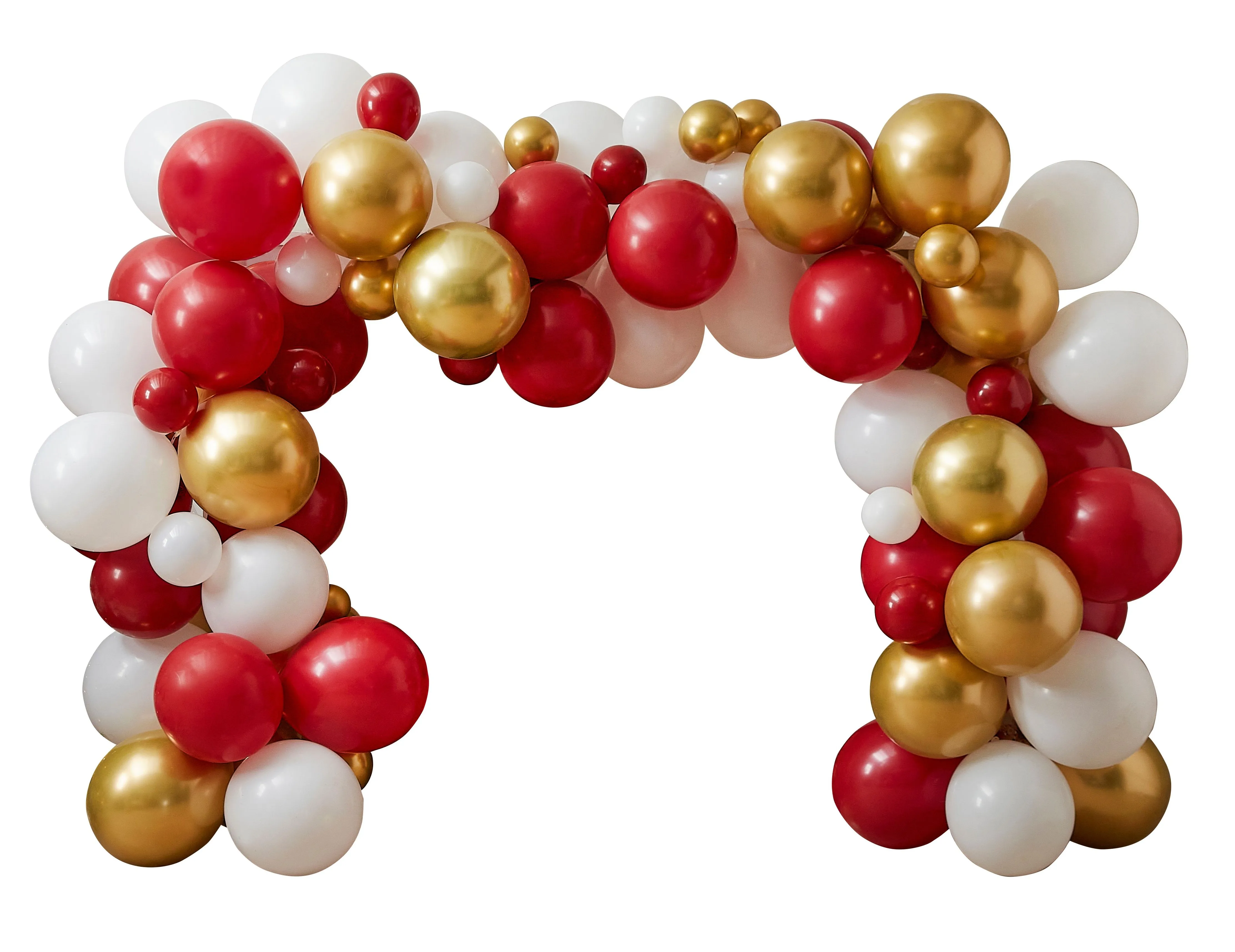 Red Home per la ghirlanda di palloncini di Natale