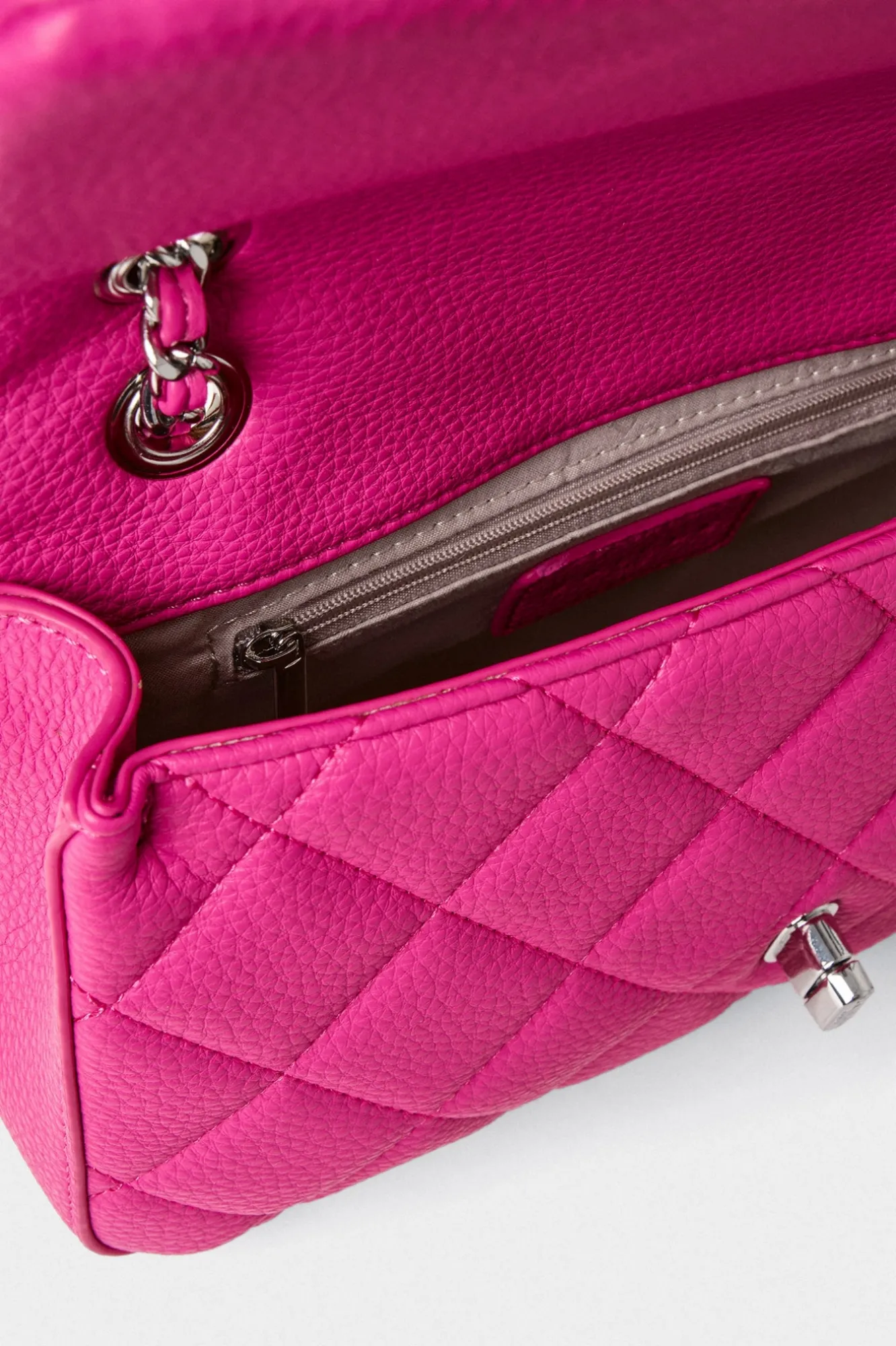 Reg Shoulder Strap Con Matelassè Fucsia - Gaëlle Paris