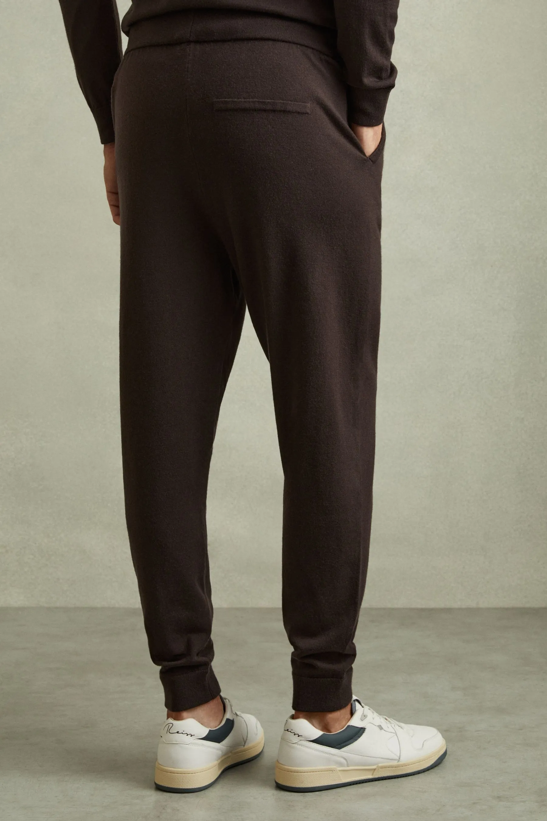 Reiss Billings Merino Wool Blend Drawstring Joggers    
