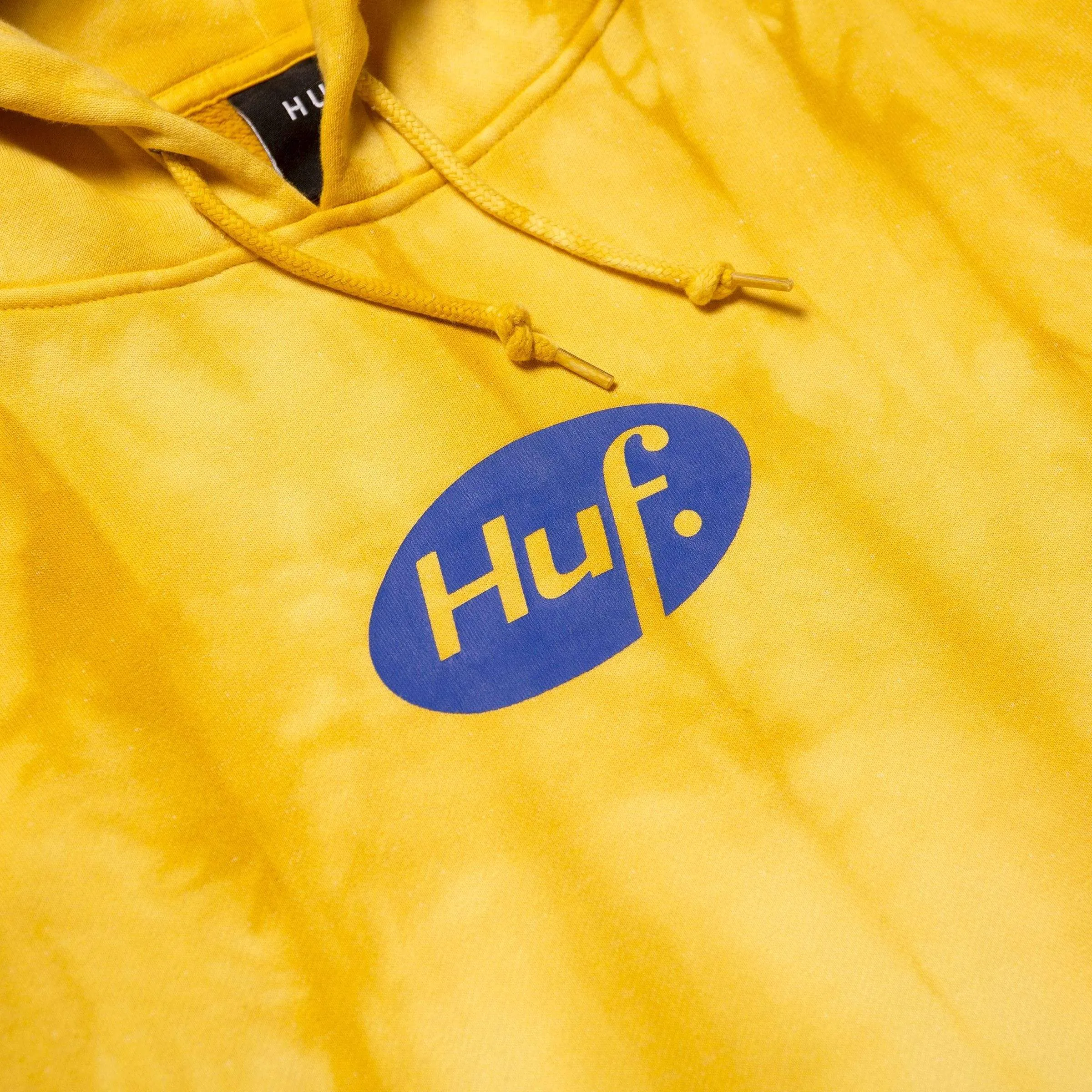 Relax Tiedye P/O Hoodie Yellow