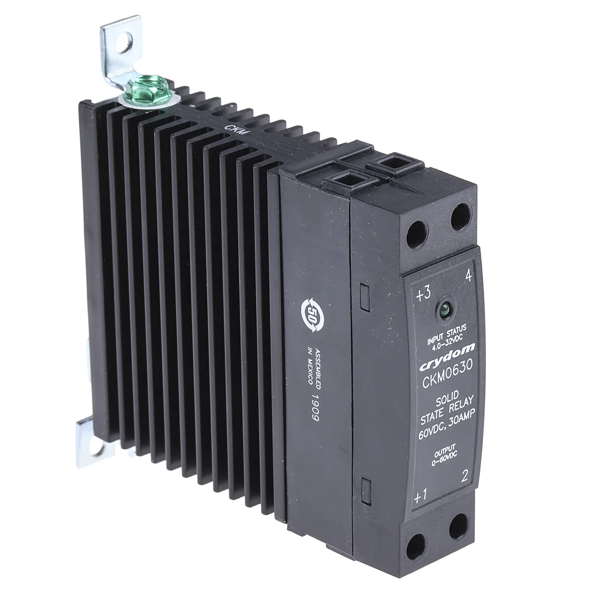 Relè a stato solido CKM0630, Guida DIN, 30 A, 60 V CKM0630 CKM0630