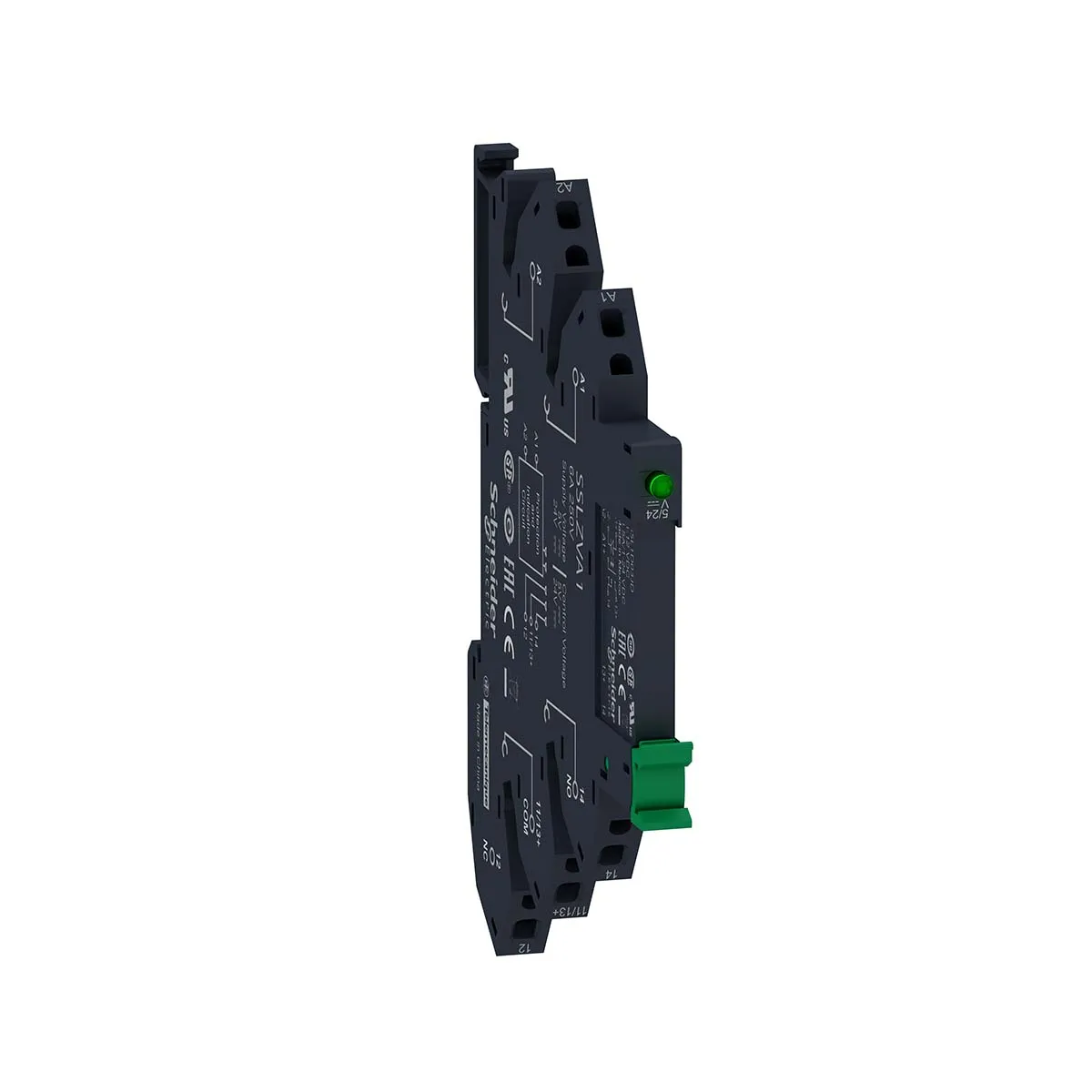 Relè di interfaccia a stato solido Schneider Electric, Fissaggio a vite, 12 V CC, 0,1 A, 48 V c.c.