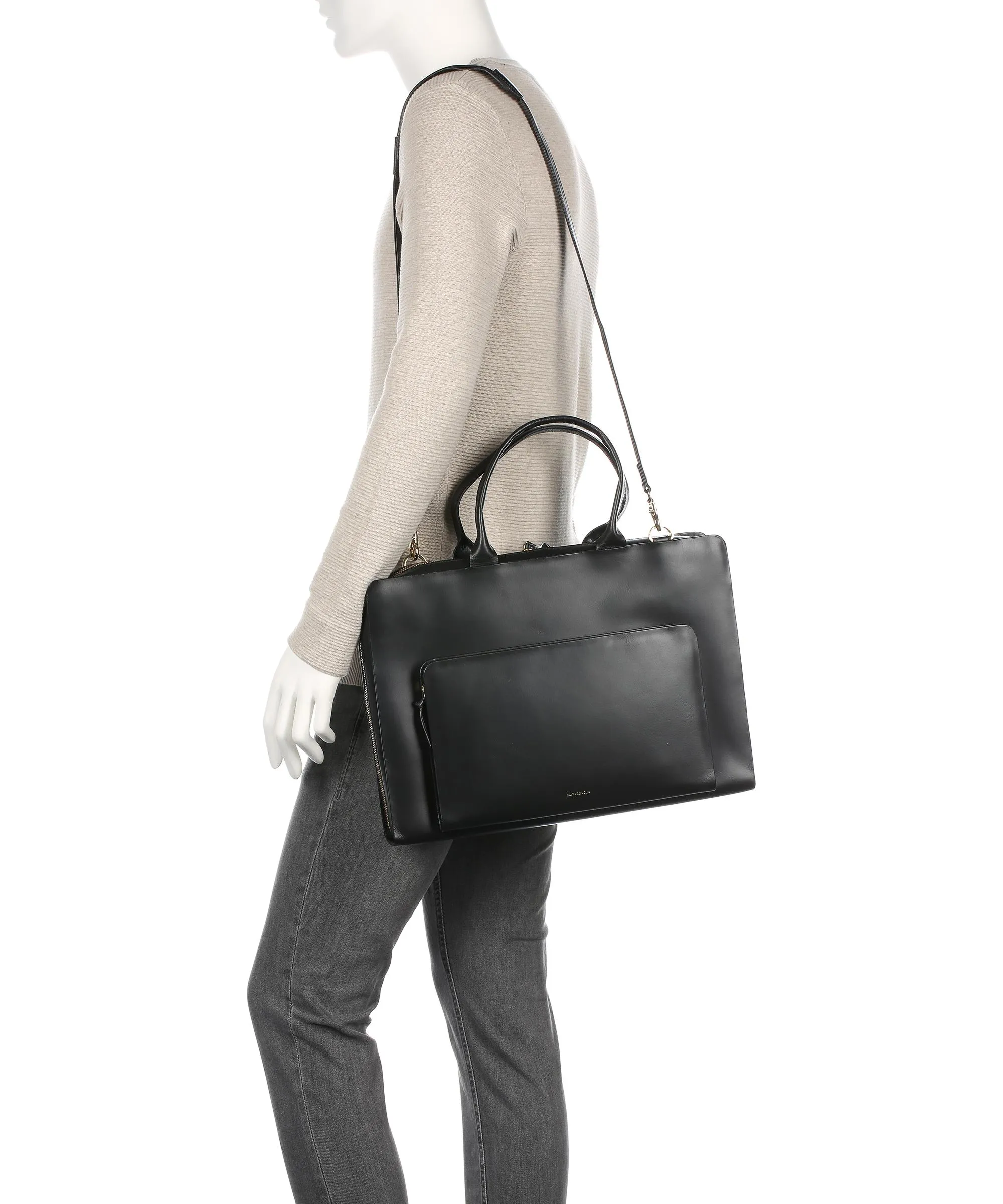  Royal RepubliQ Galax Cartella 13″ pelle nero  