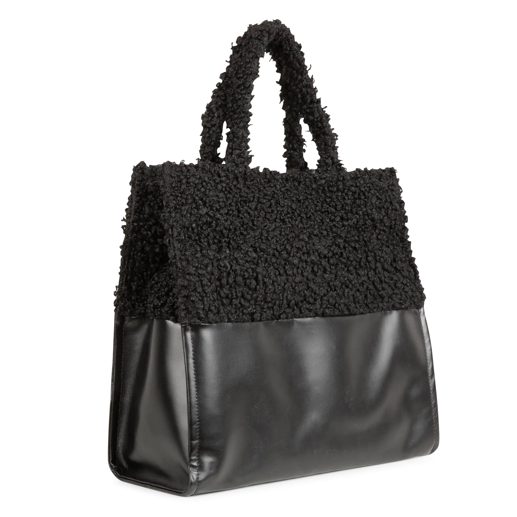  SAISON 1865   ELODI - Borsa shopper bimateriale | Nero
