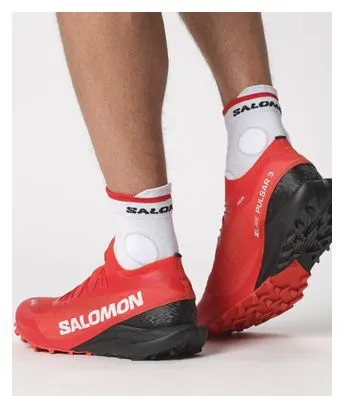 Salomon S/LAB Pulsar 3 Trail Shoes Red Black Unisex