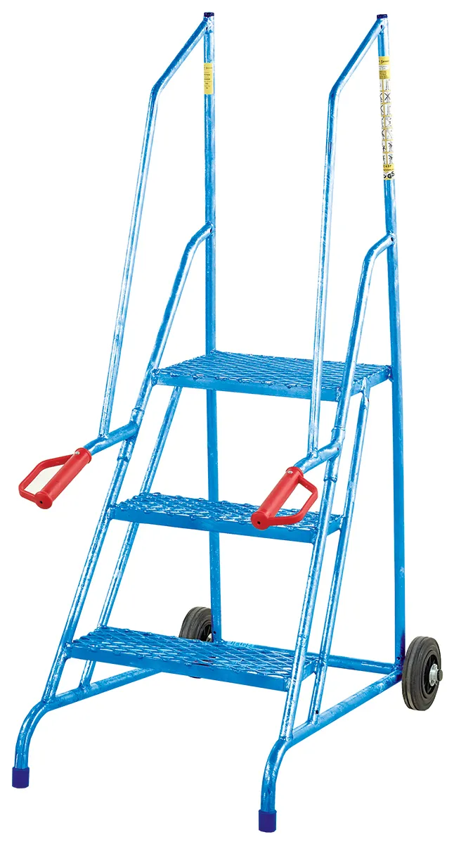 Scaletta RS PRO in Acciaio, 3 gradini, alt. piattaforma 750mm