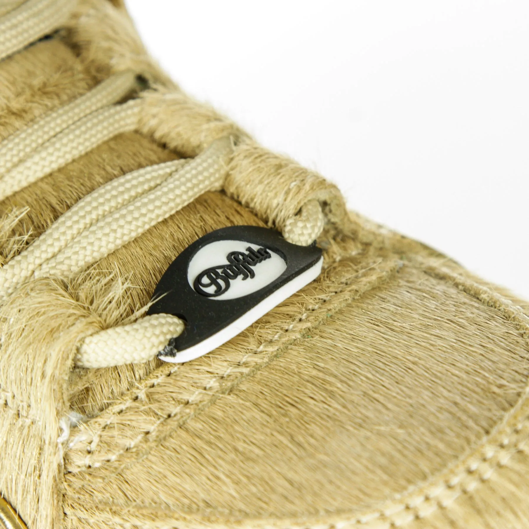 Scarpa Bassa Donna Buffalo Classic Gold Metallic Fur