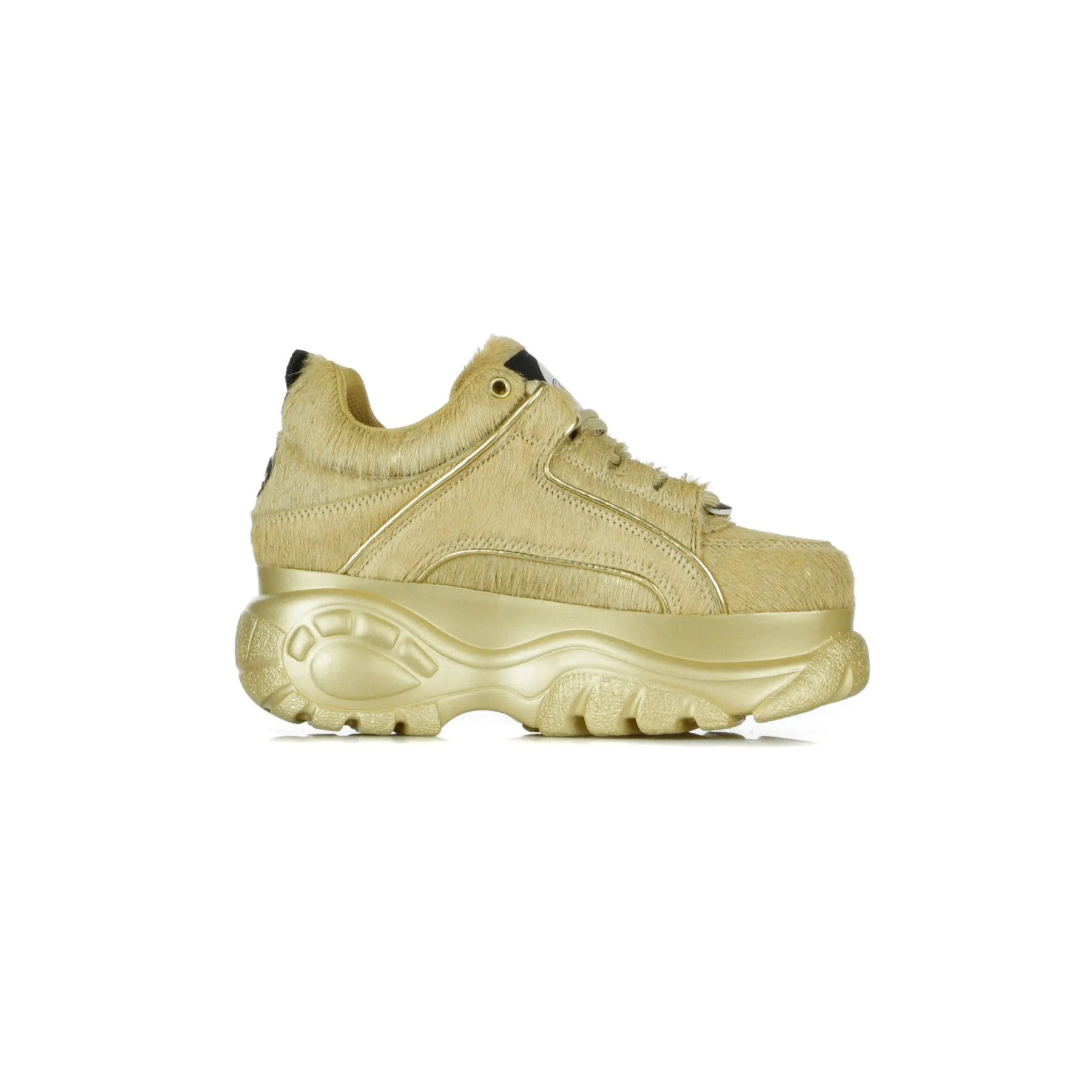 Scarpa Bassa Donna Buffalo Classic Gold Metallic Fur