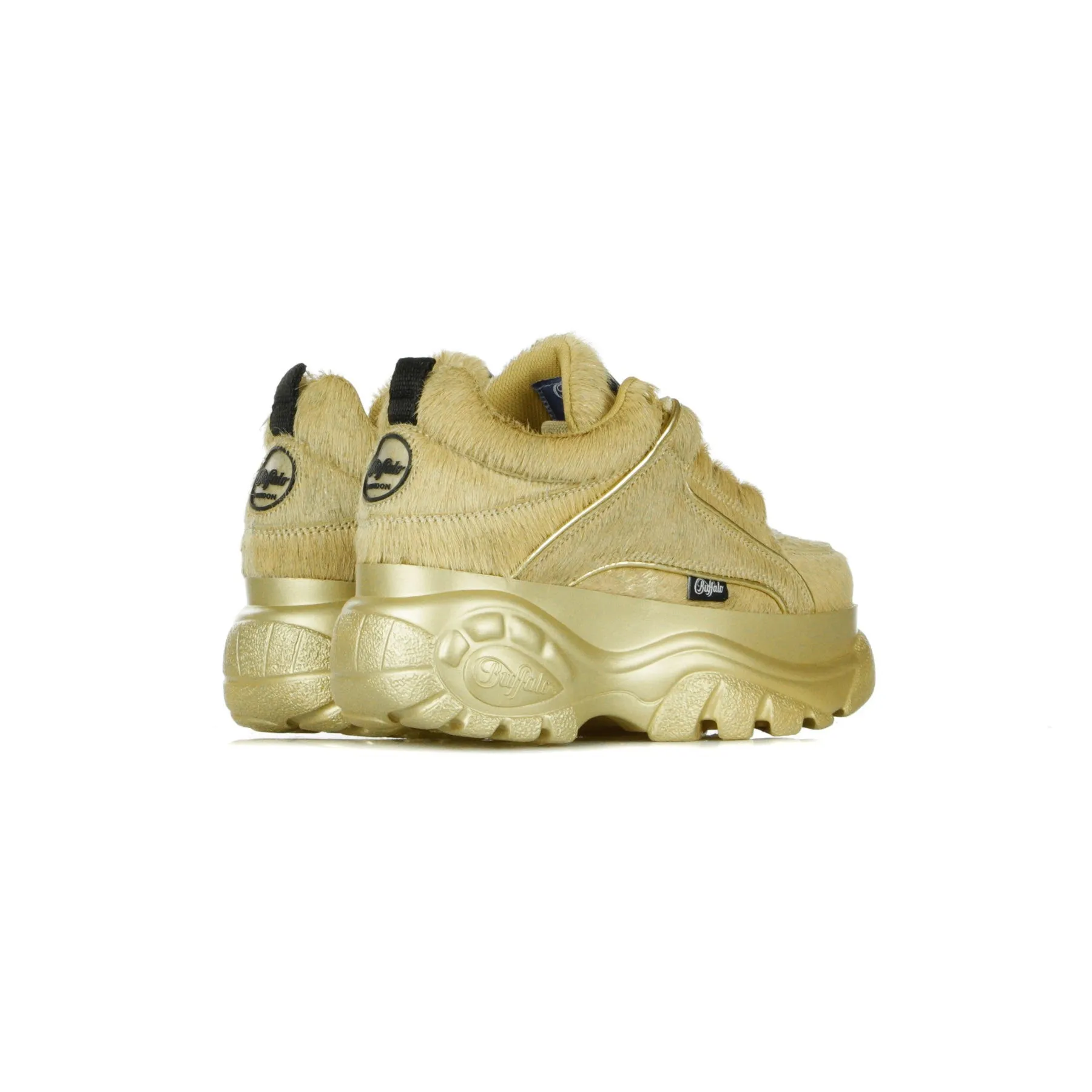 Scarpa Bassa Donna Buffalo Classic Gold Metallic Fur