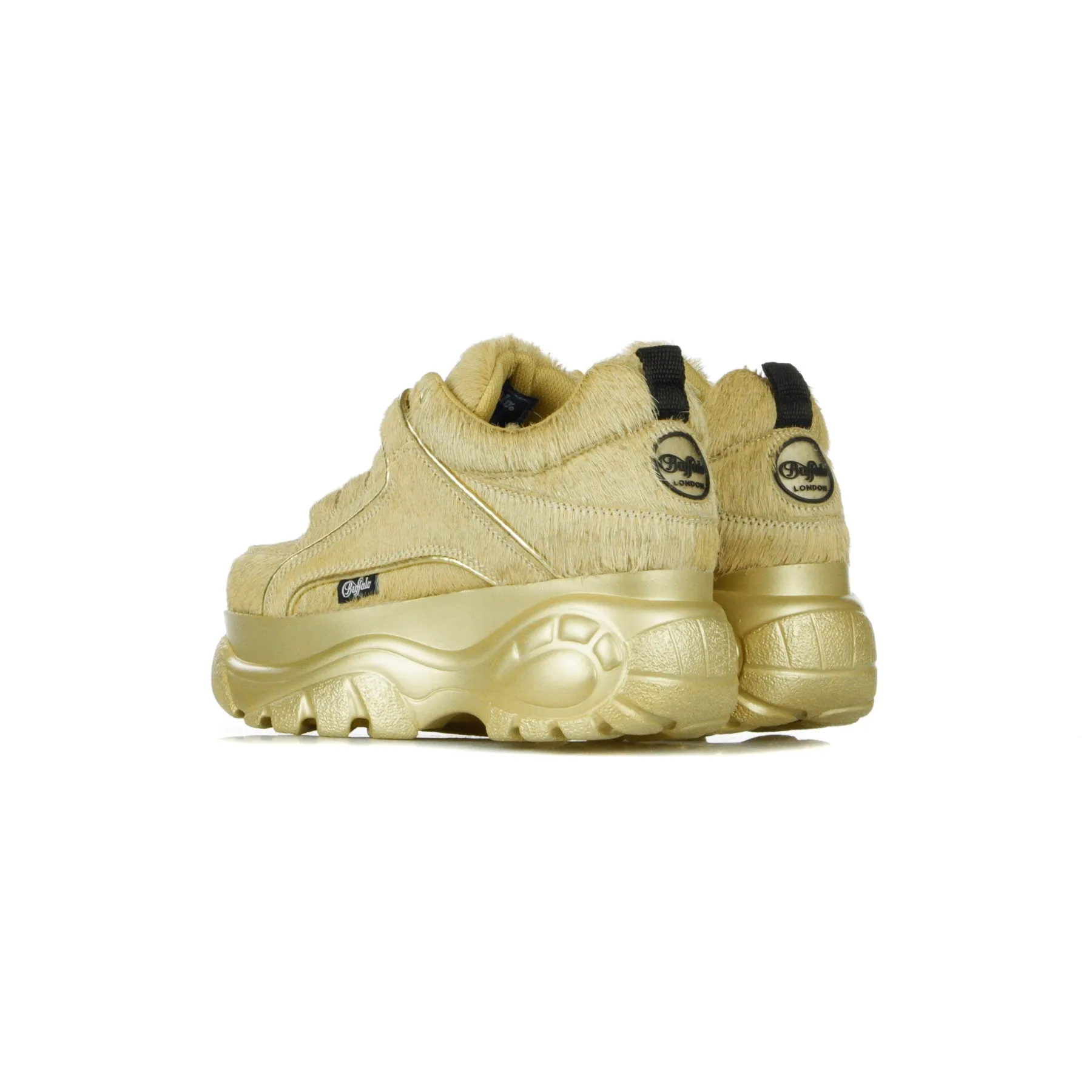Scarpa Bassa Donna Buffalo Classic Gold Metallic Fur