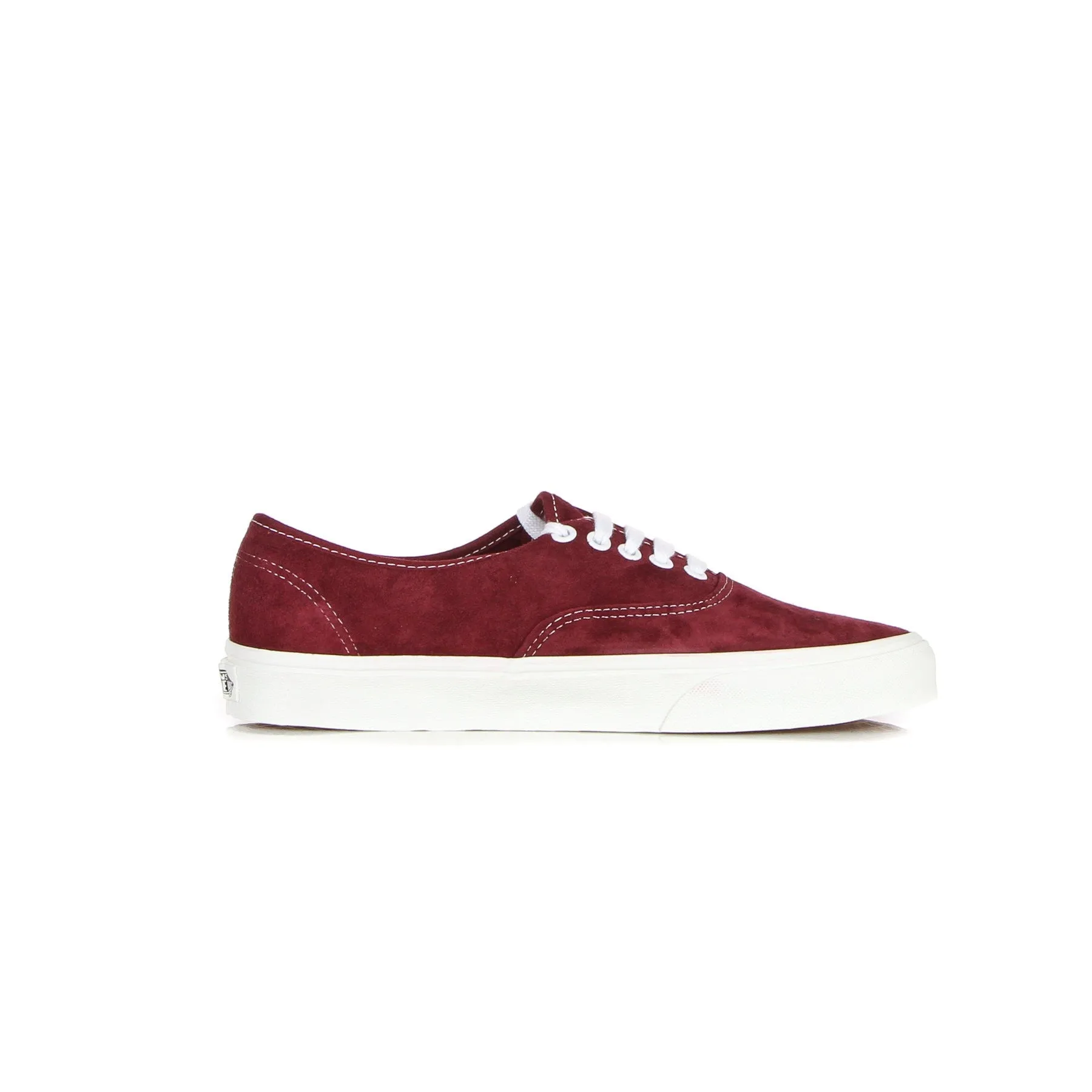 Scarpa Bassa Uomo Authentic (pig Suede) Pomegranate/white