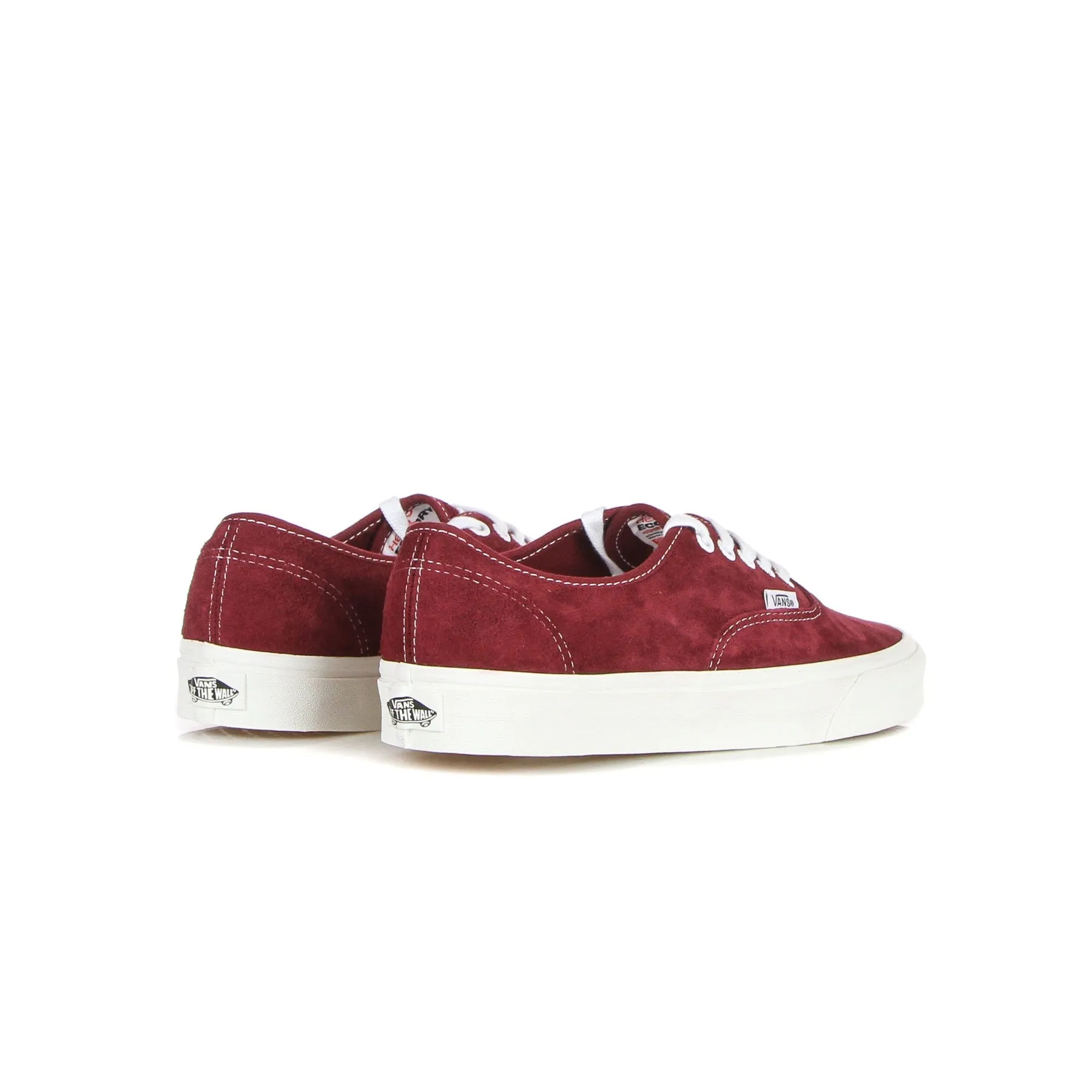 Scarpa Bassa Uomo Authentic (pig Suede) Pomegranate/white