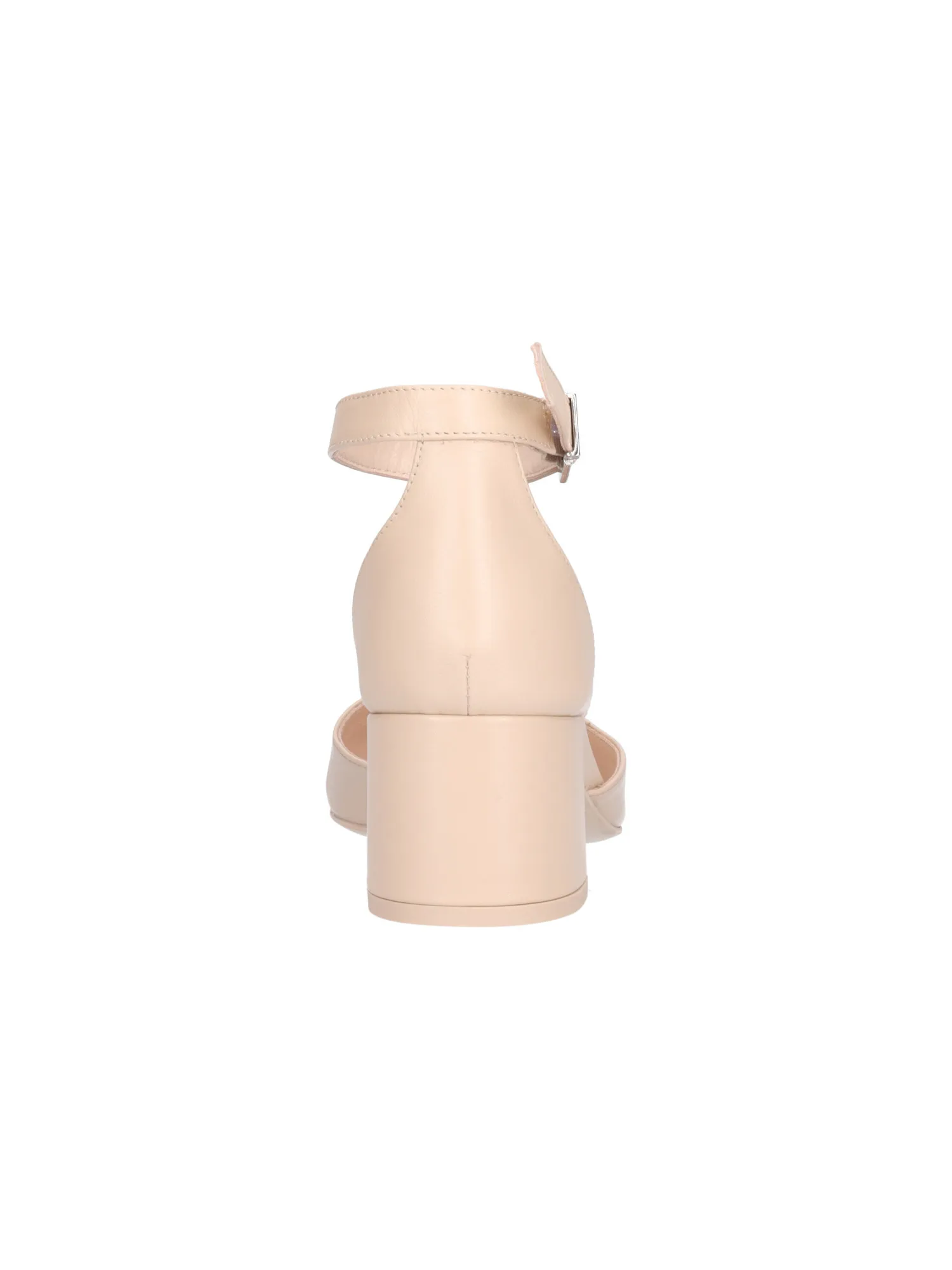 Scarpa con tacco largo Nero Giardini da donna beige