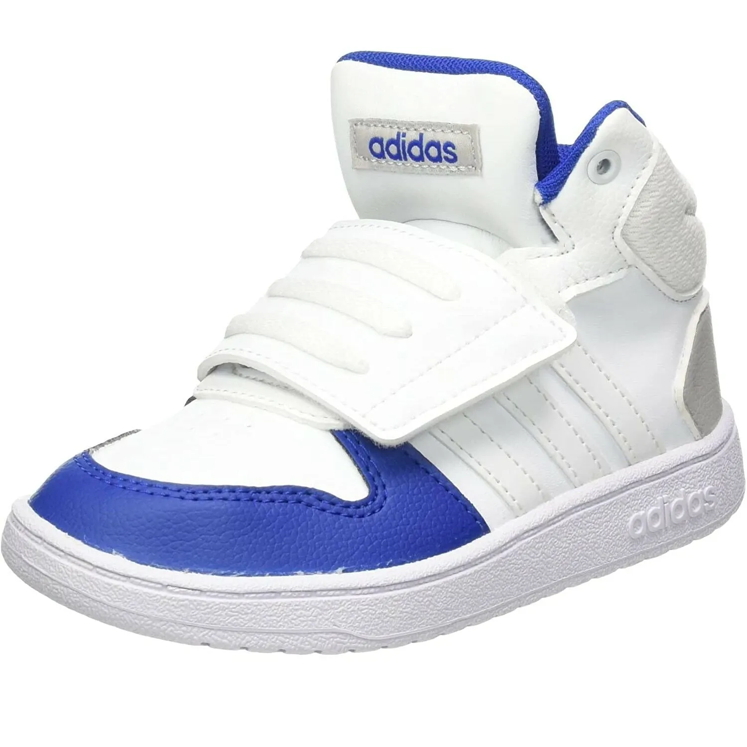 Scarpe da bambino Adidas - Art. HOOPS MID 2.0I GW4838 sneakers bianco blu