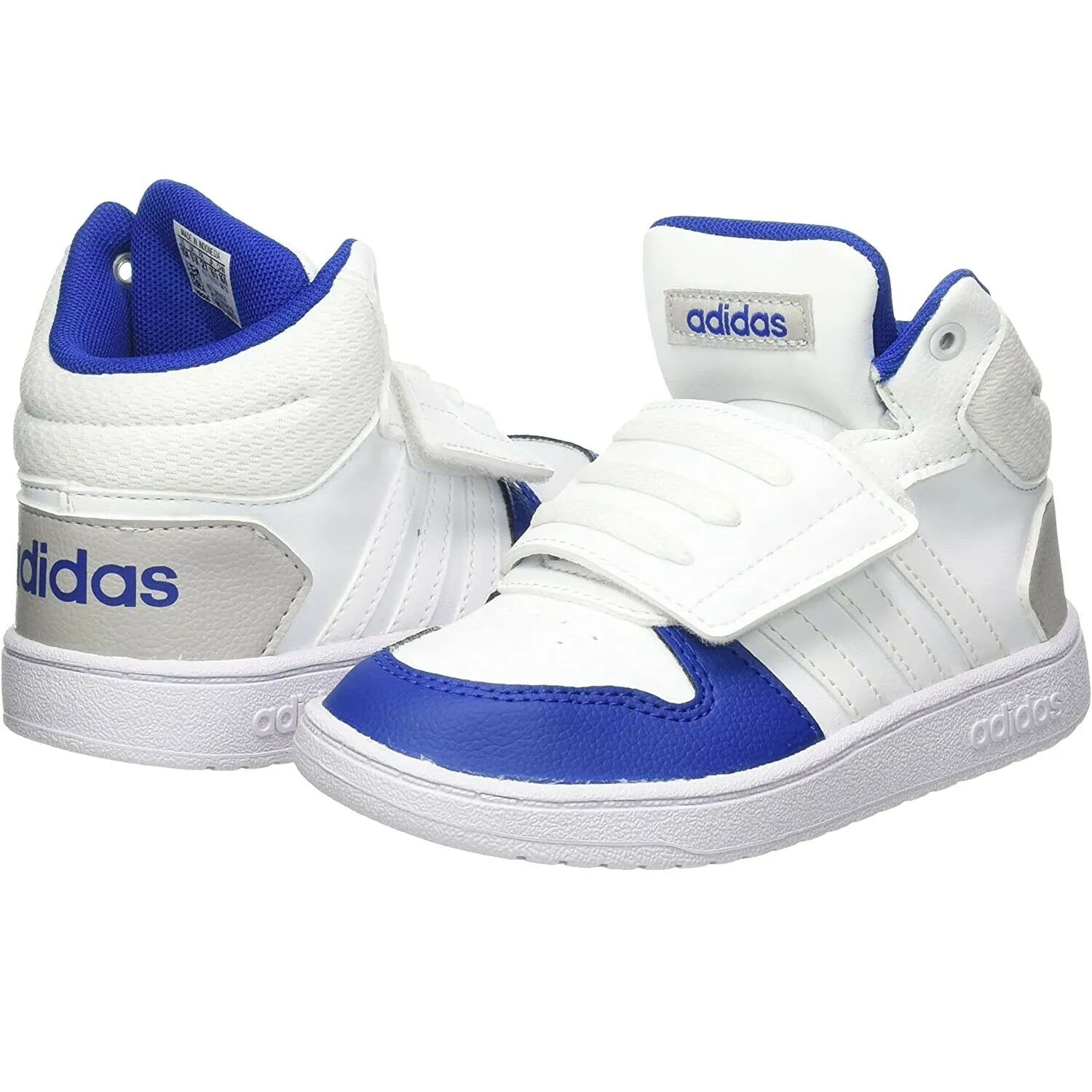 Scarpe da bambino Adidas - Art. HOOPS MID 2.0I GW4838 sneakers bianco blu