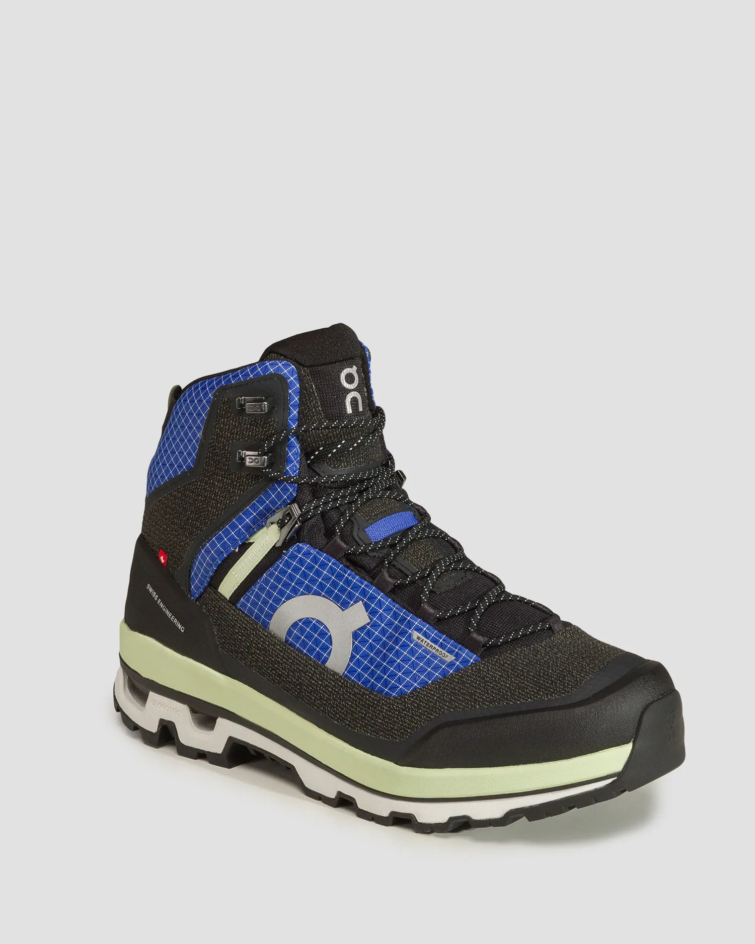 Scarpe da trekking da uomo On Running Cloudalpine Waterproof 3MD10831198-cobalt-limelight
