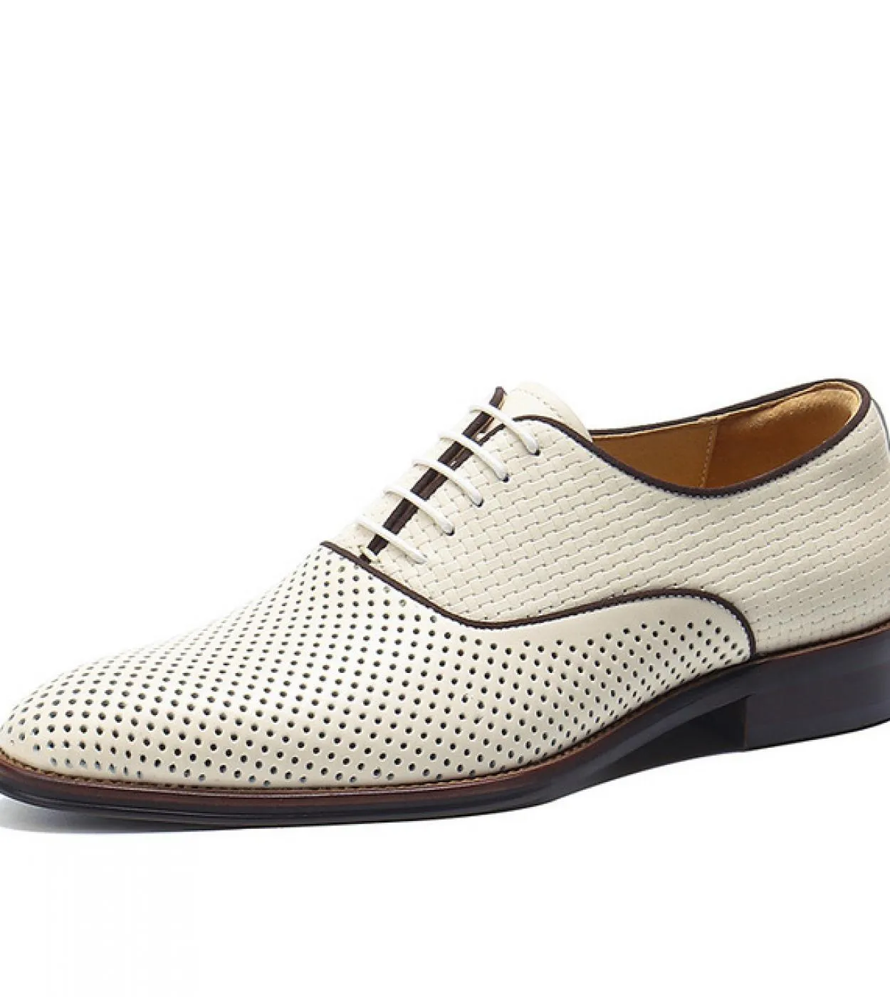 Scarpe formali da uomo fatte a mano di lusso in vera pelle 2023 estate nuova moda confortevole matrimonio vuoto business sociale