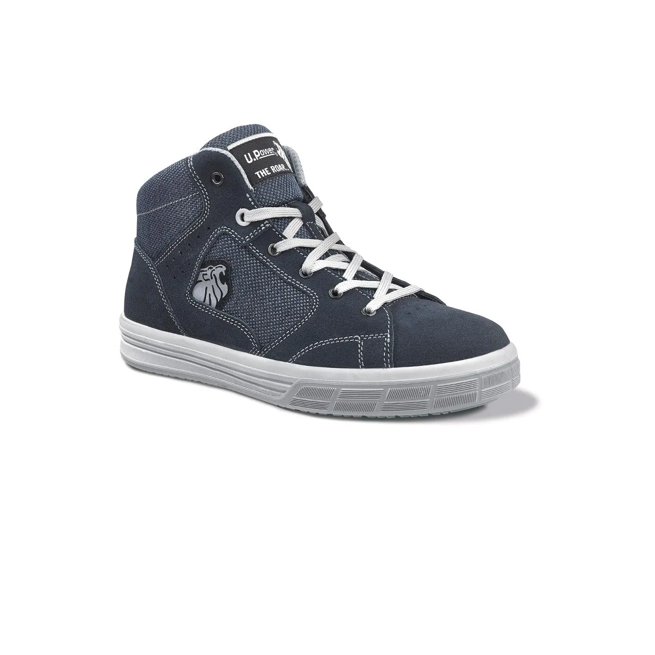 Scarpe sportive ad alta sicurezza S1P UPower, , Unisex, col. Nero , con puntale di sicurezza