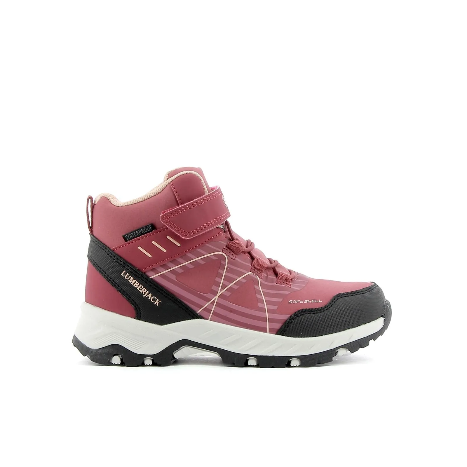 Scarponcini trekking rosa da bimba waterproof