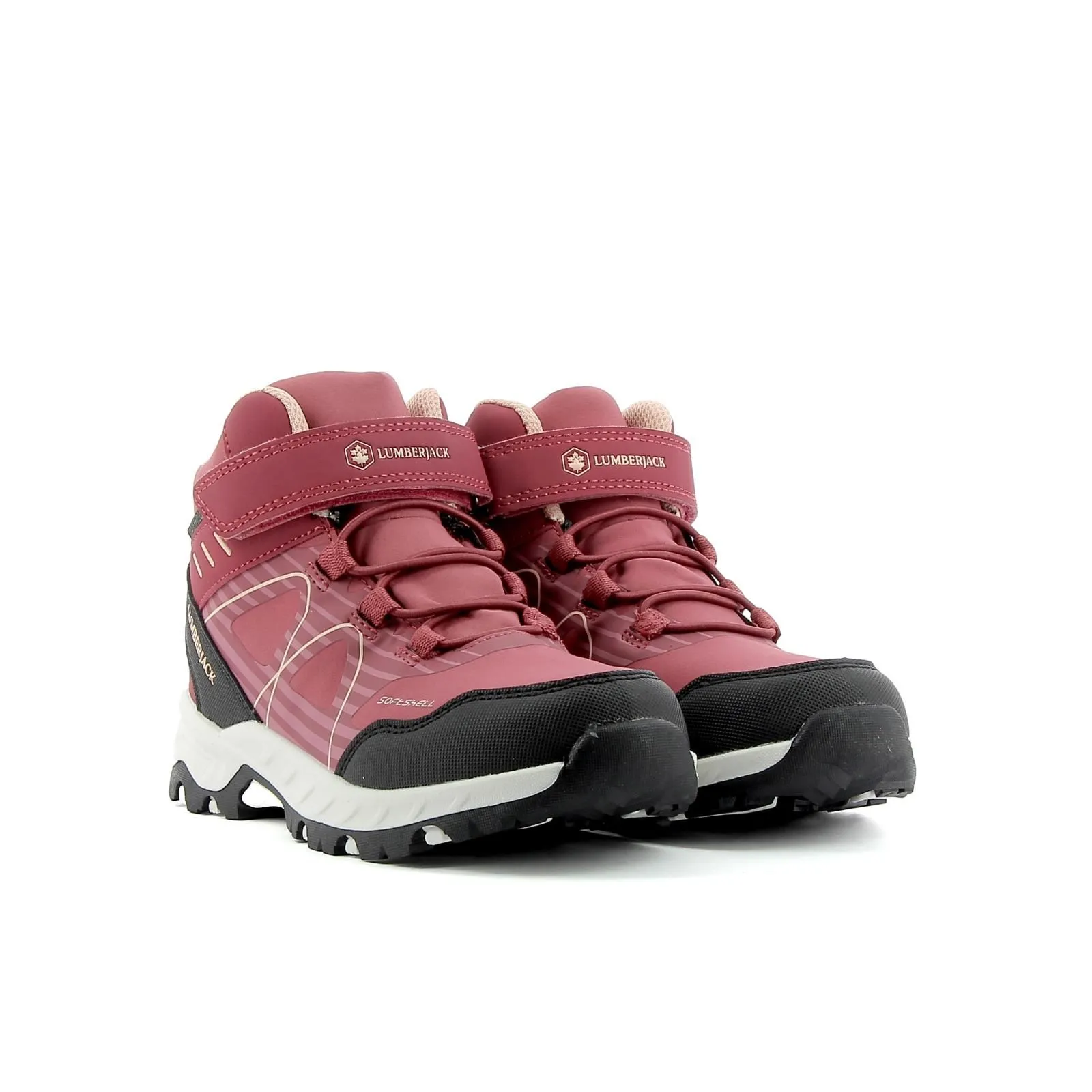 Scarponcini trekking rosa da bimba waterproof