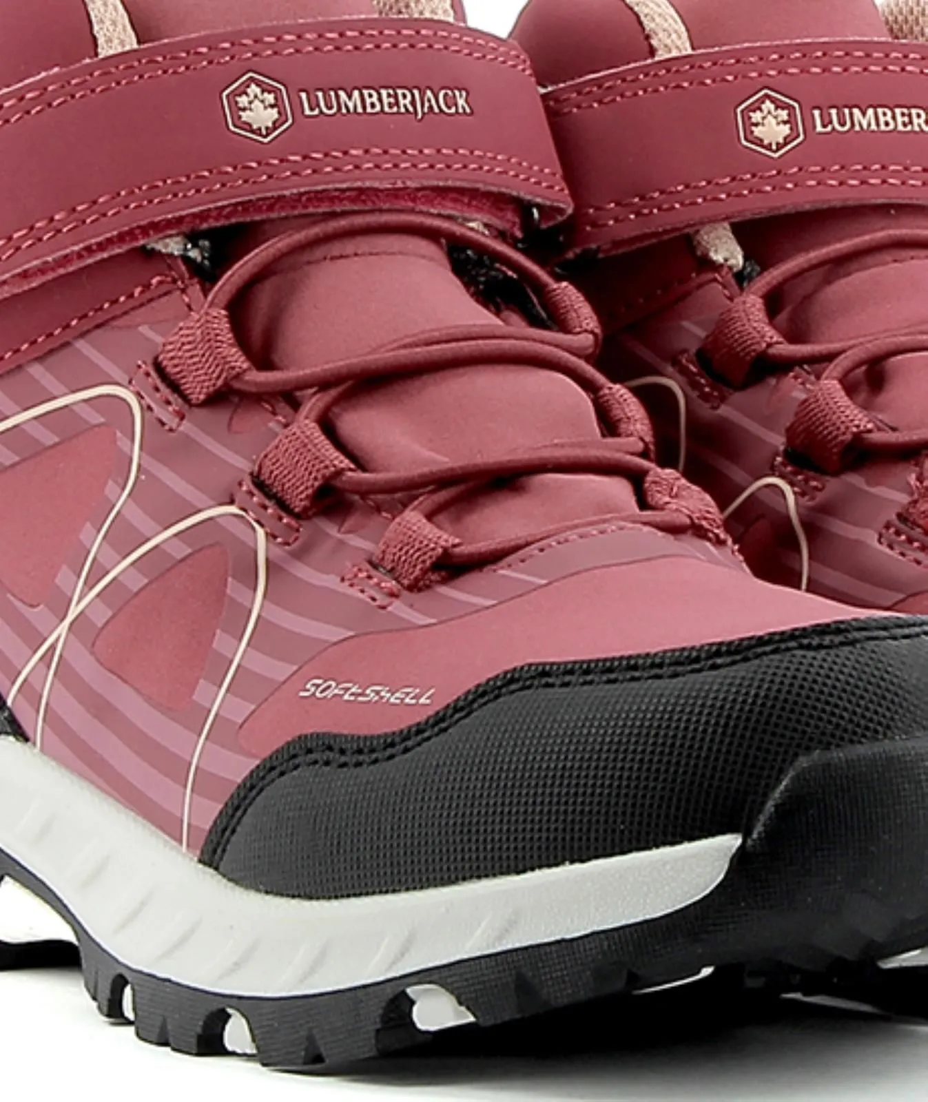 Scarponcini trekking rosa da bimba waterproof