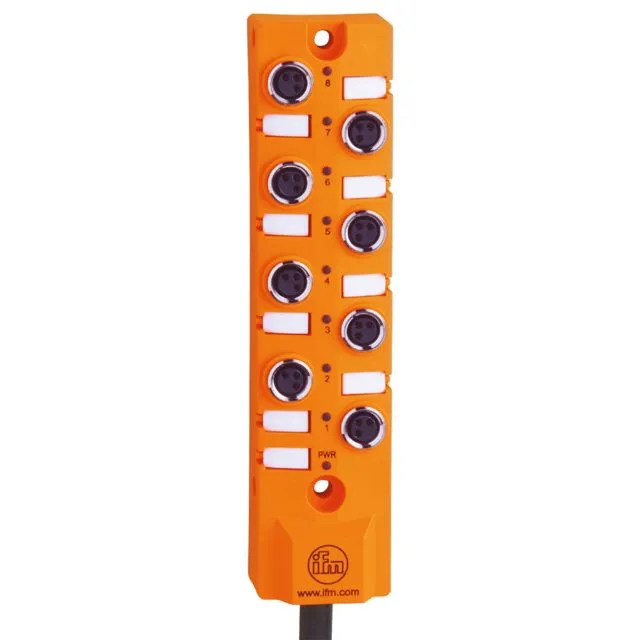 Scatola sensore ifm electronic, 8 porte, connettore M8