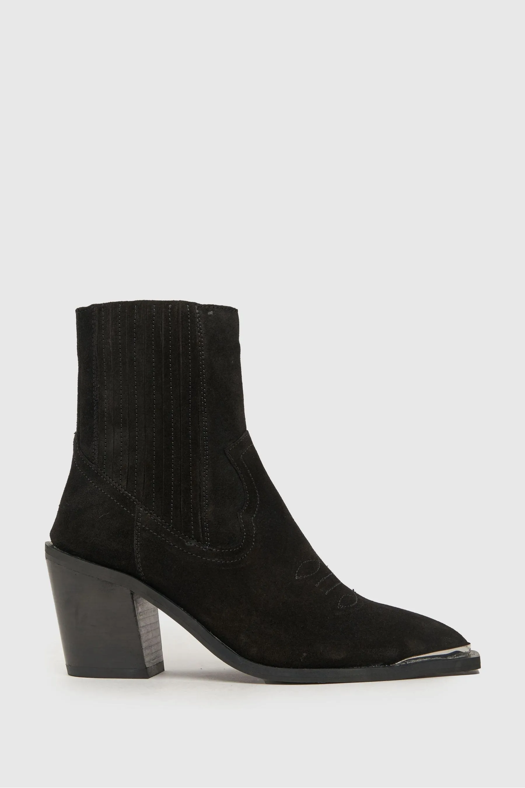 Schuh - Anand - Stivali western scamosciata